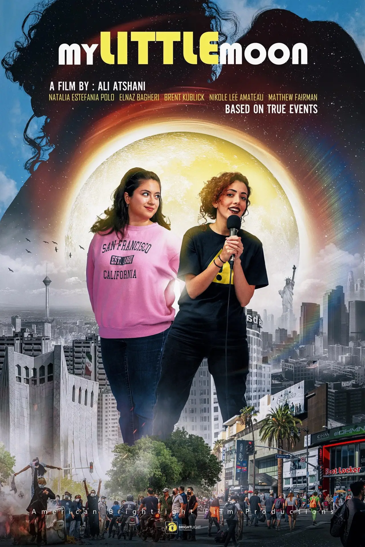 Plakat filmowy "Mah e kochoolooye man"