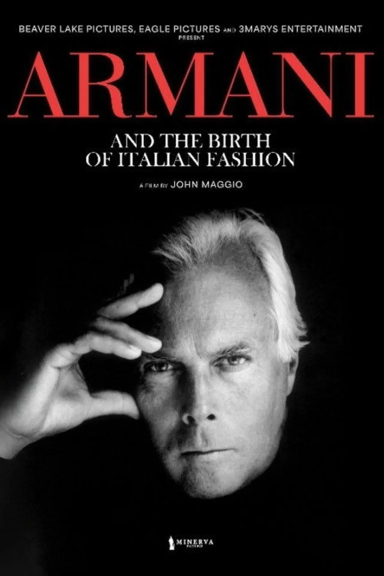 Plakat filmowy "Armani and the Birth of Italian Fashion"