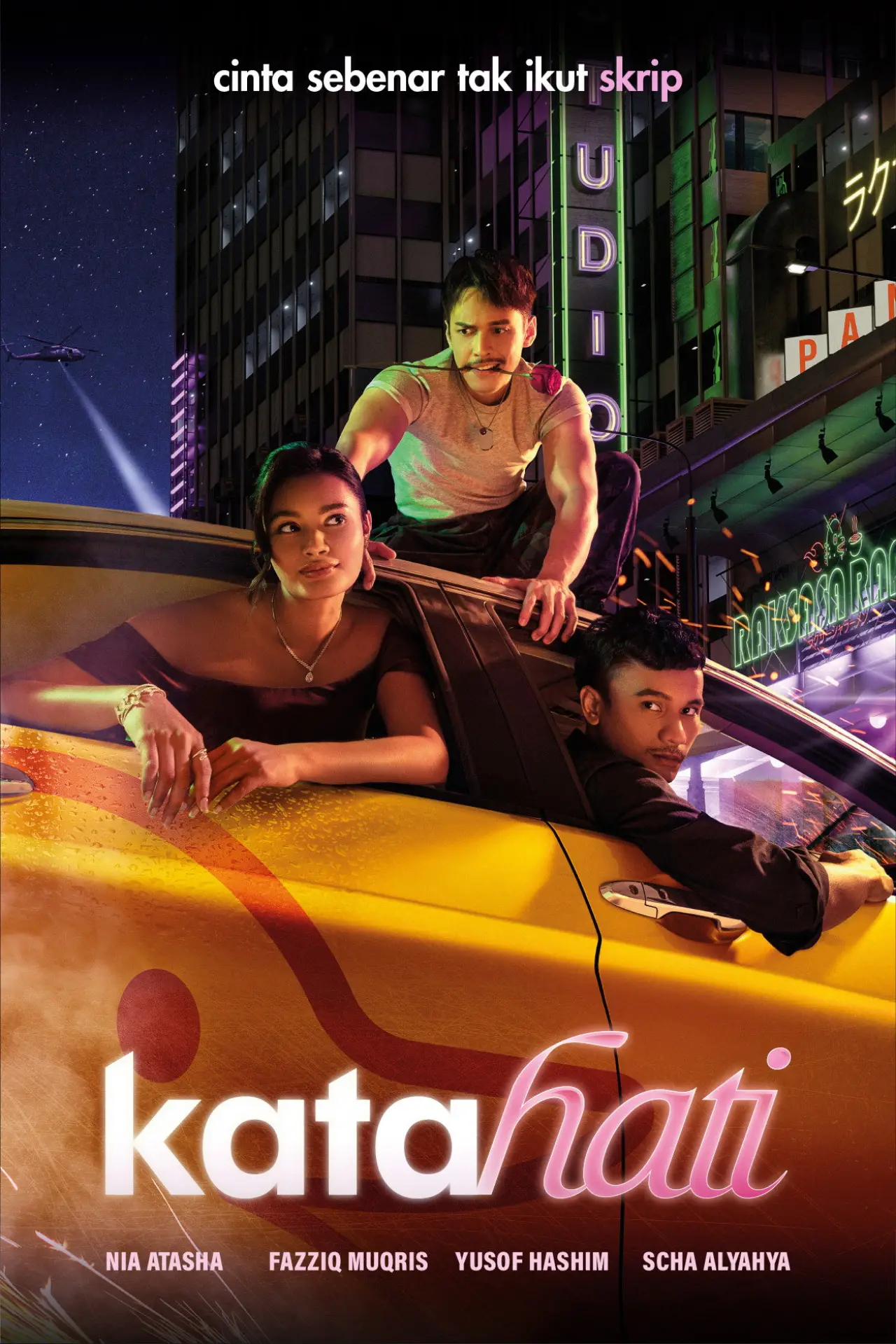 Plakat filmowy "Kata Hati"