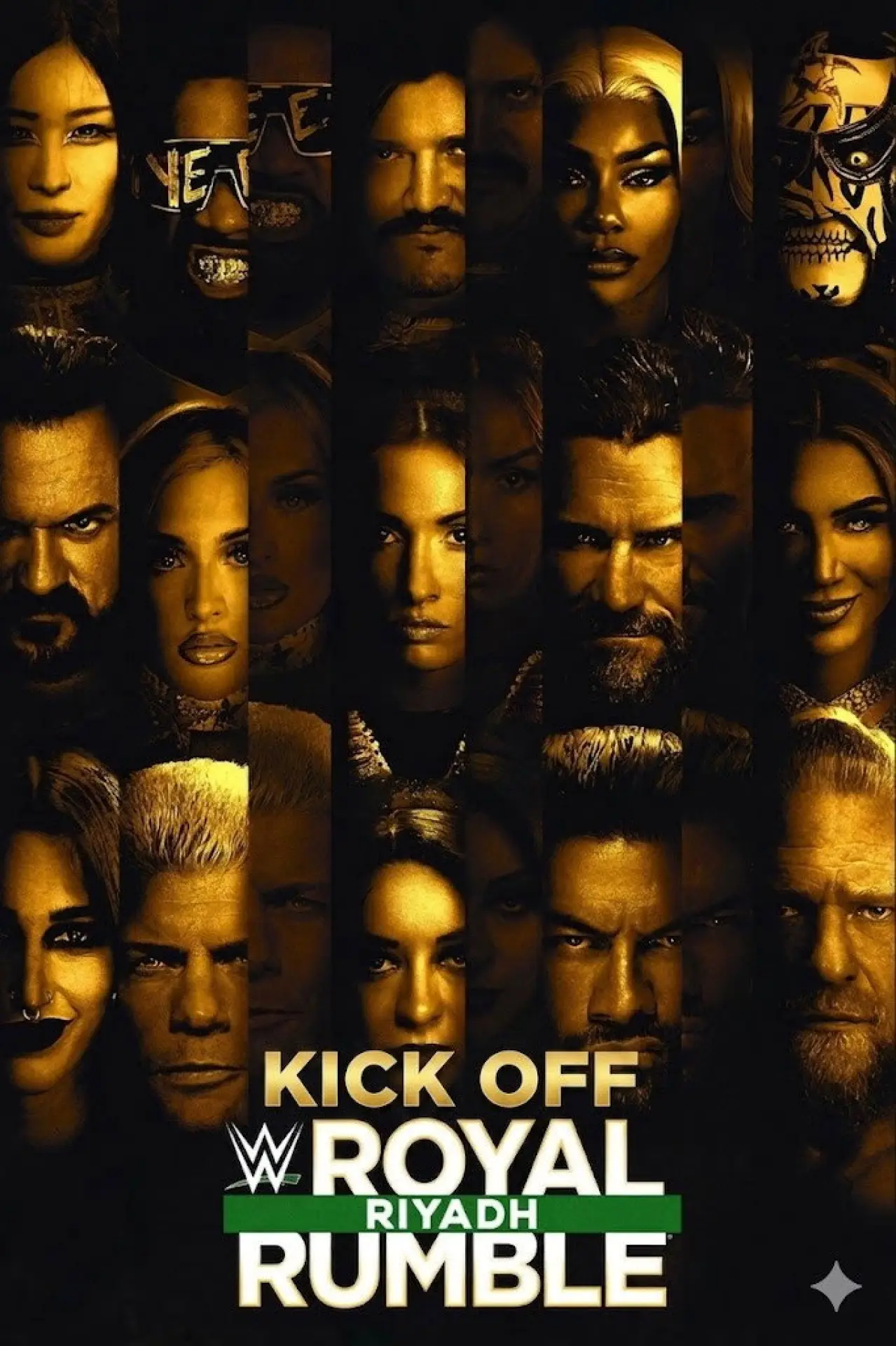 Plakat filmowy "Royal Rumble 2026 Kick Off"