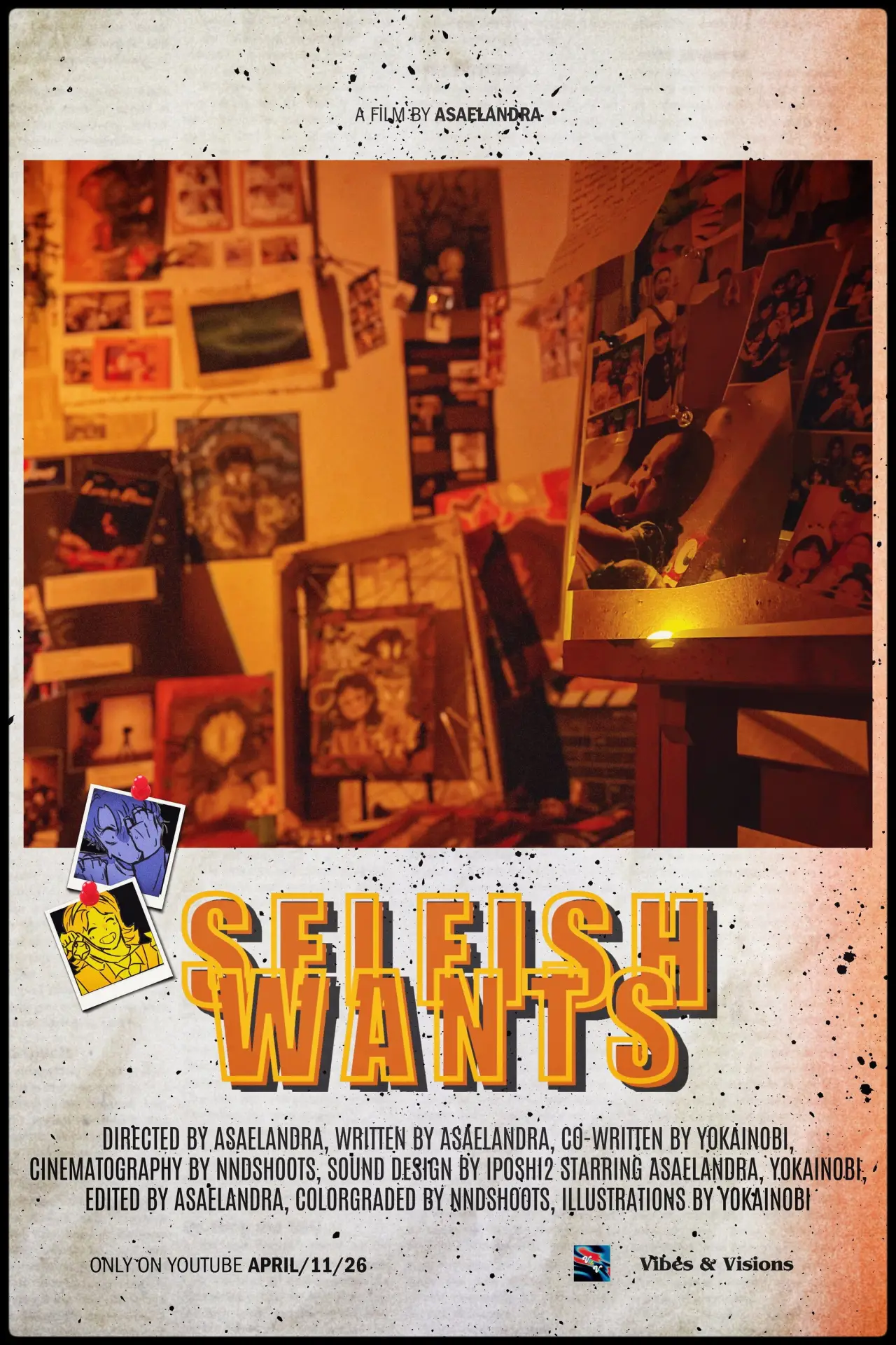 Plakat filmowy "Selfish Wants"