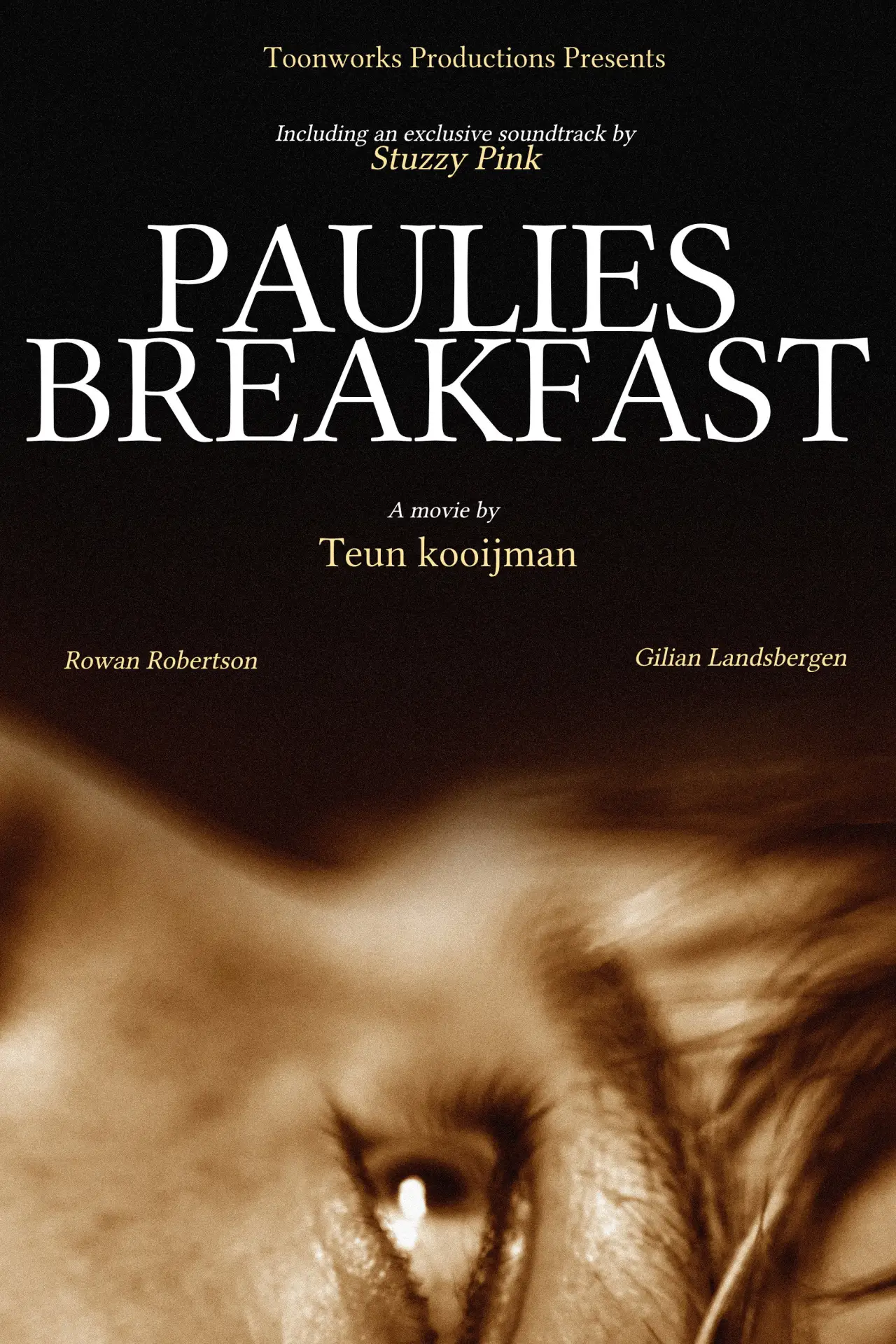 Plakat filmowy "Paulies Breakfast"