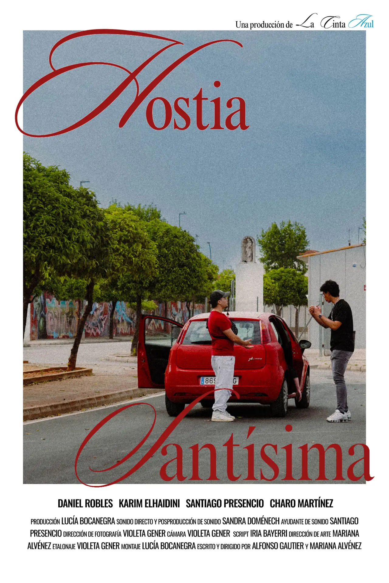 Plakat filmowy "Hostia Santísima"