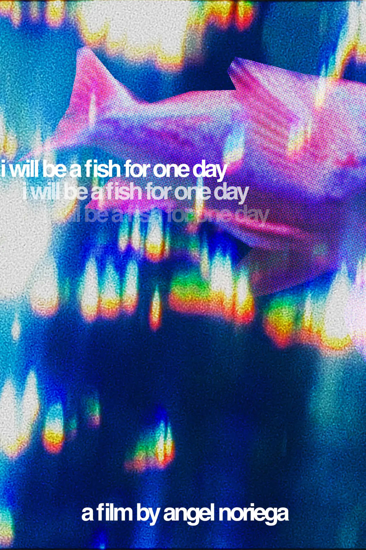 Plakat filmowy "I Will Be A Fish For One Day"