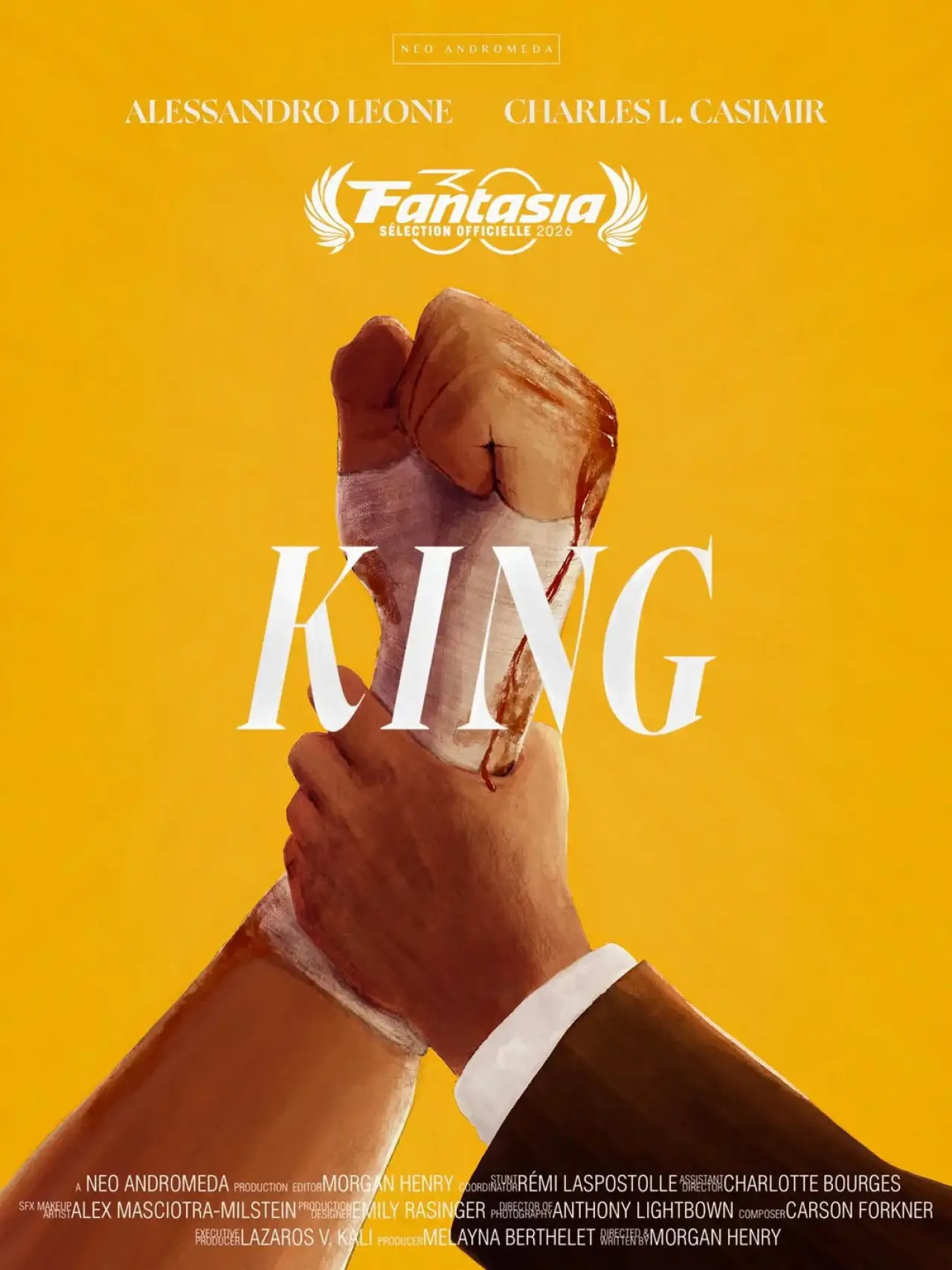 Plakat filmowy "KING"