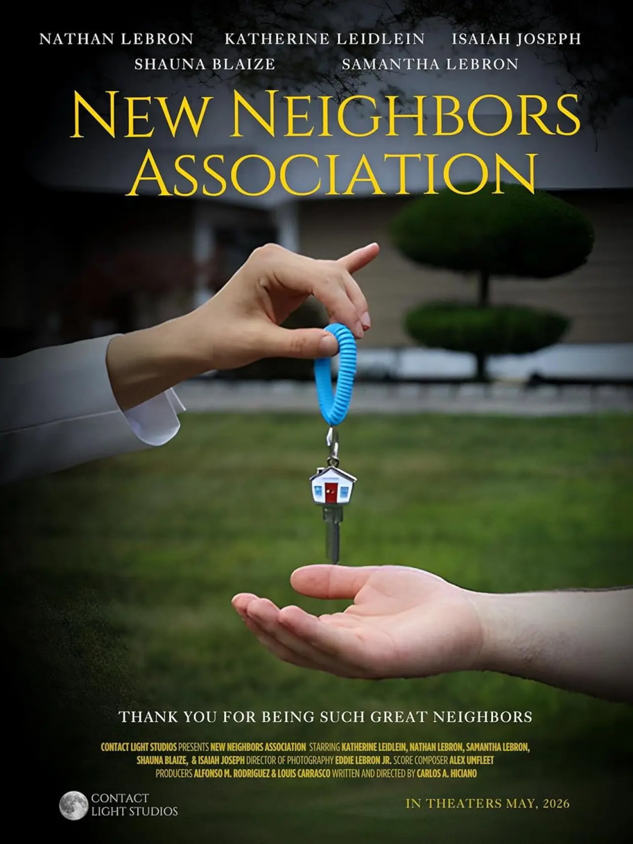 Plakat filmowy "New Neighbors Association"