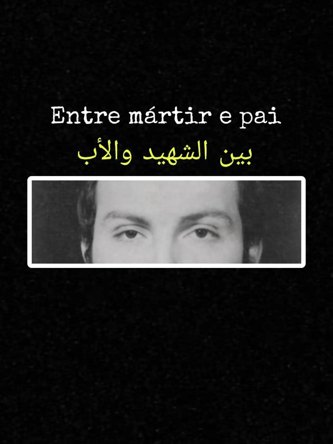 Plakat filmowy "Entre Mártir e Pai"