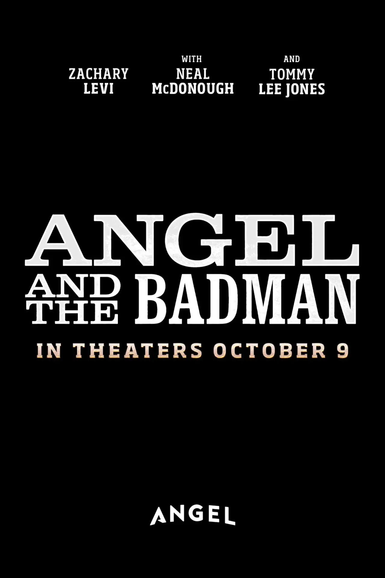 Plakat filmowy "Angel and the Badman"