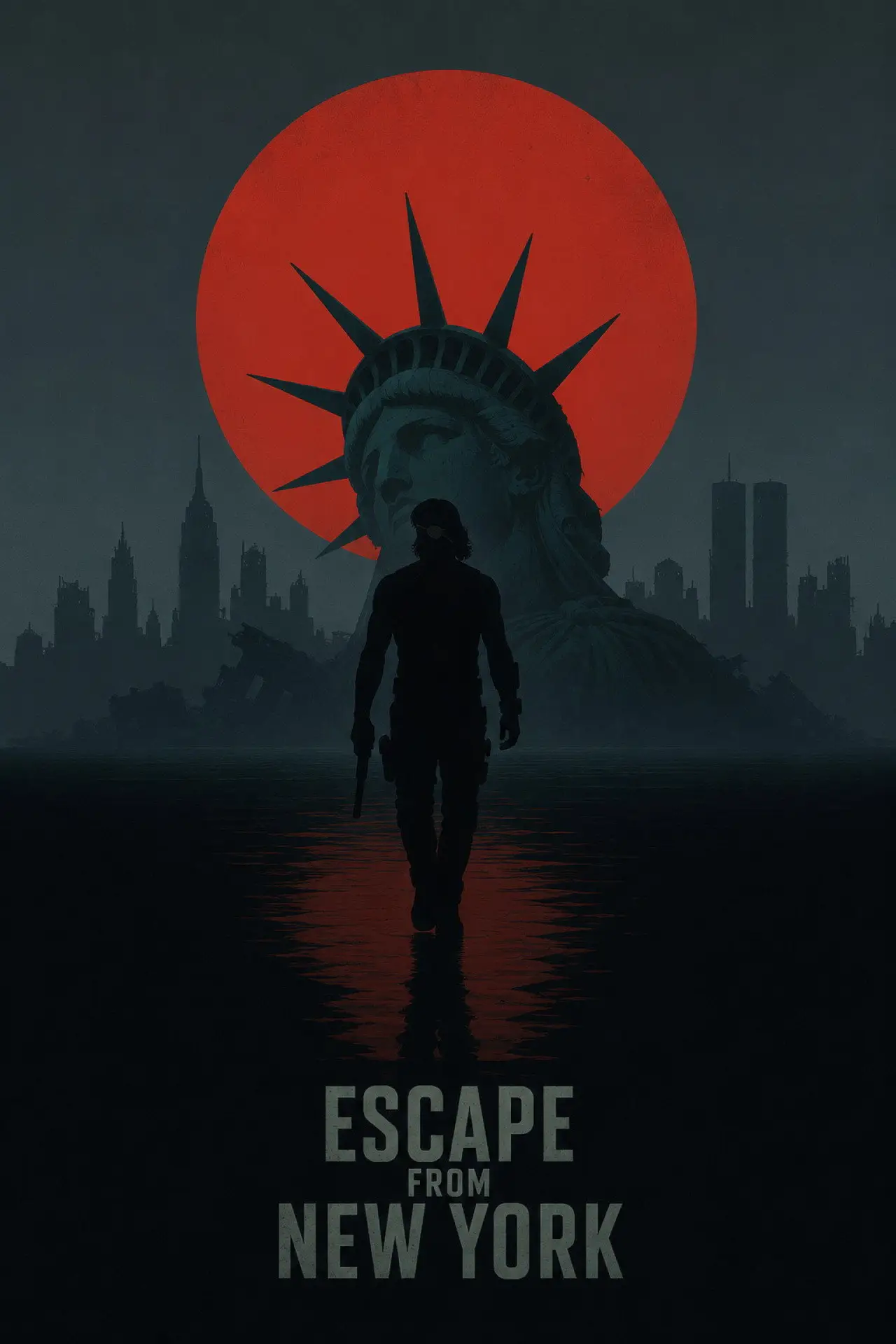 Plakat filmowy "Escape from New York"