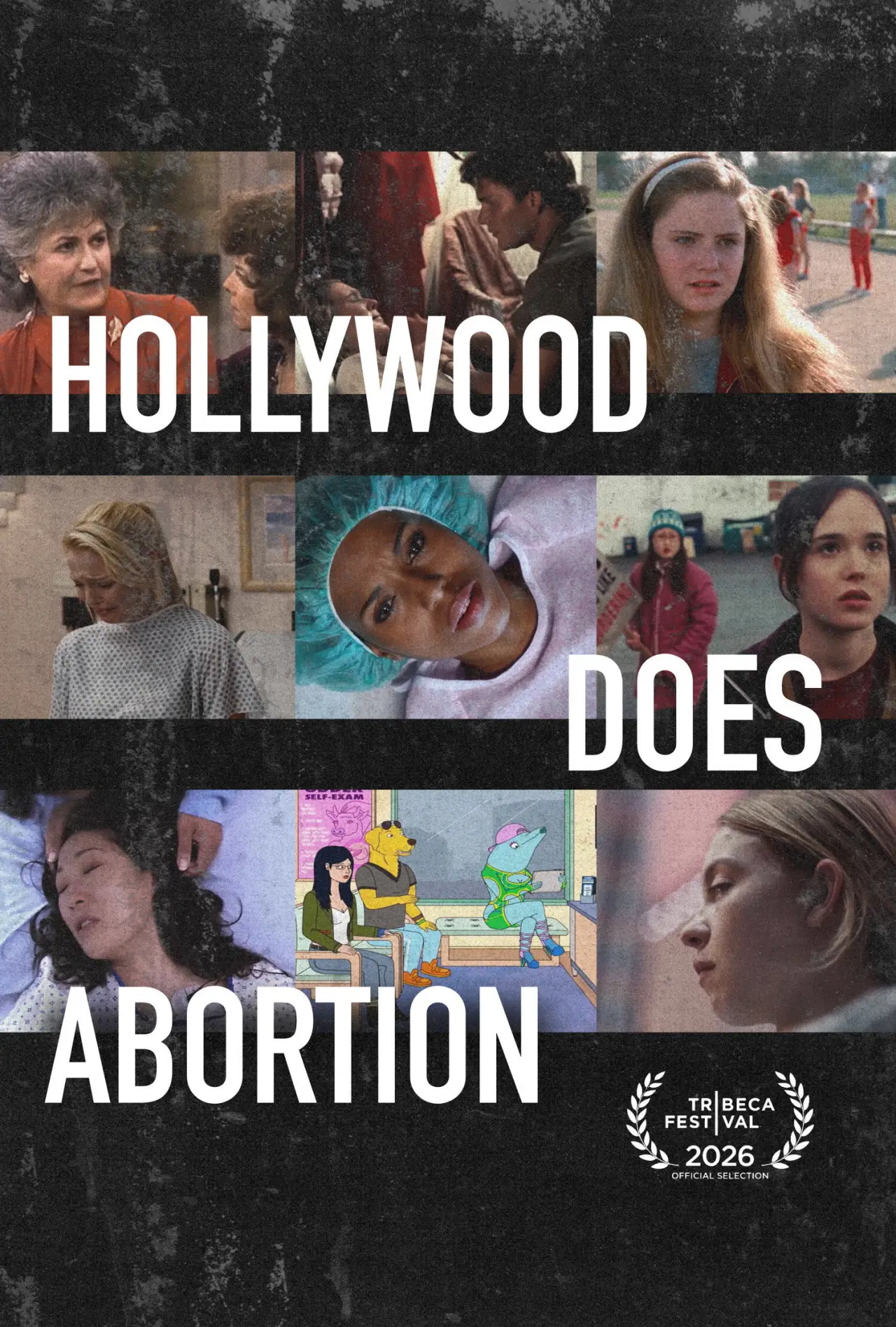 Plakat filmowy "Hollywood Does Abortion"