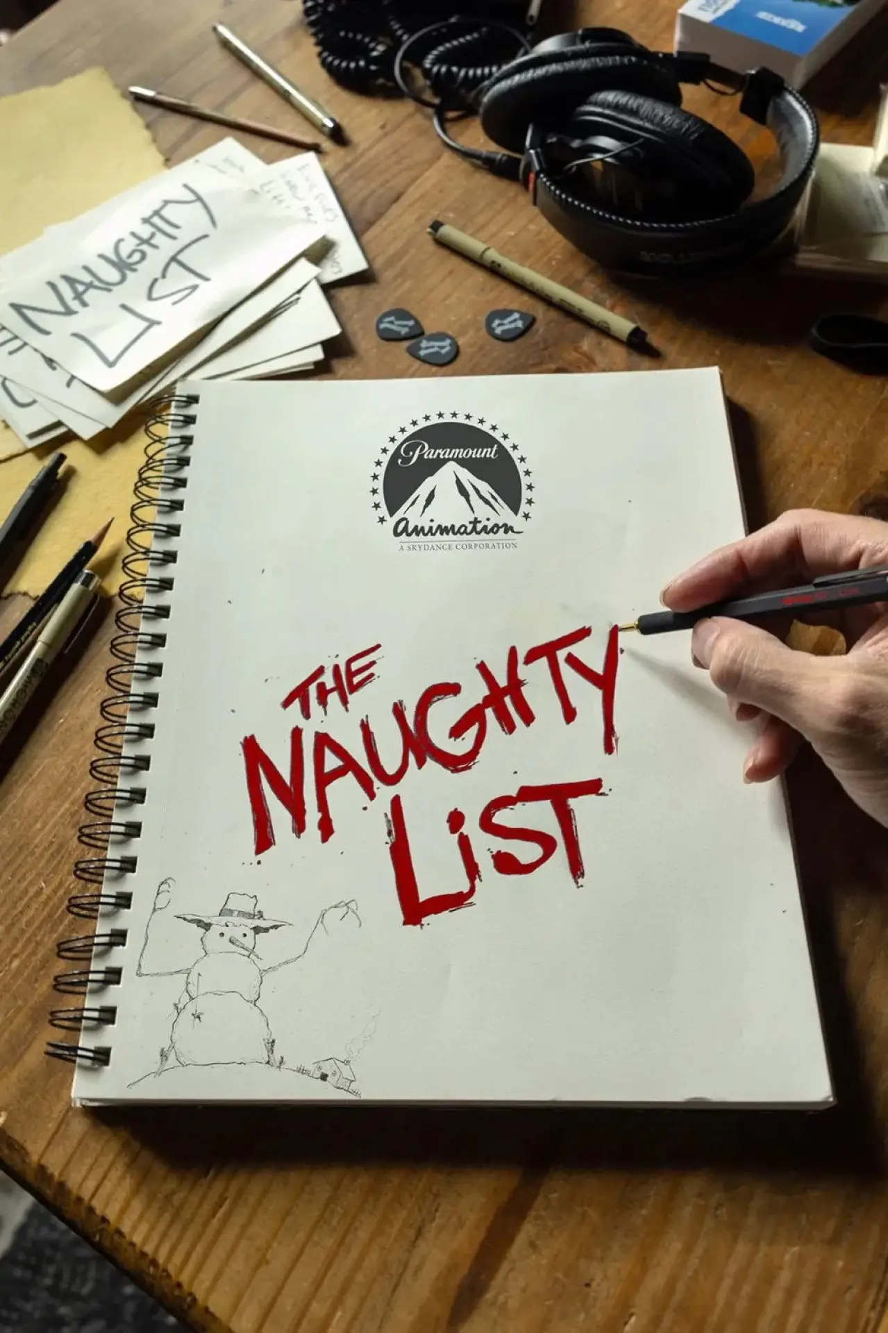 Plakat filmowy "The Naughty List"