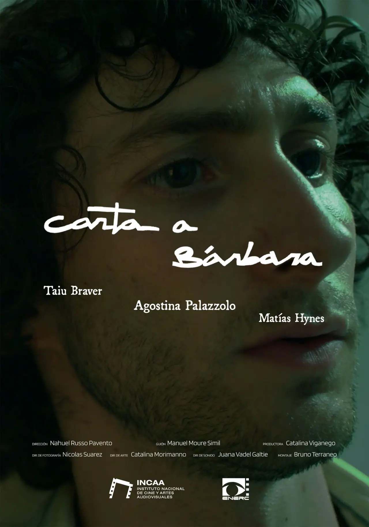 Plakat filmowy "Carta a Bárbara"
