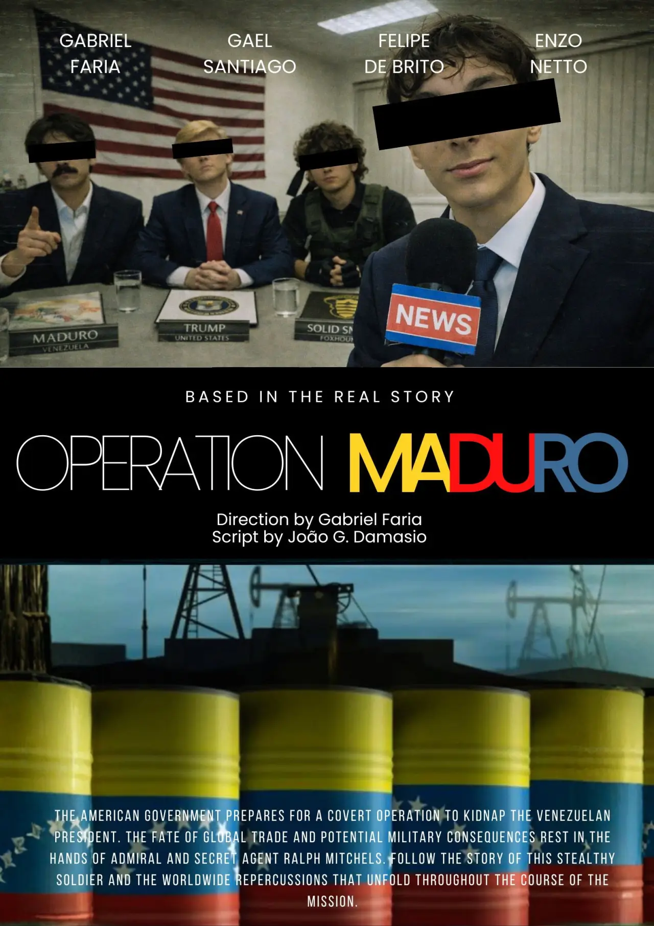 Plakat filmowy "Operação Maduro"