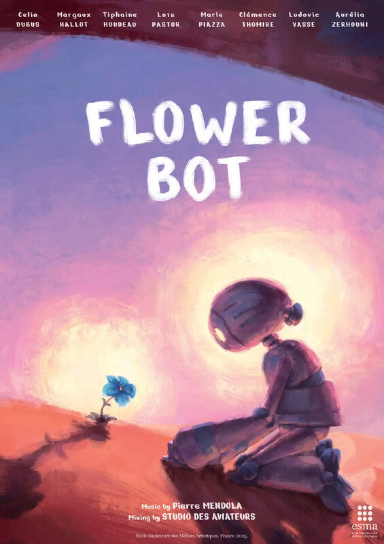 Plakat filmowy "Flower Bot"