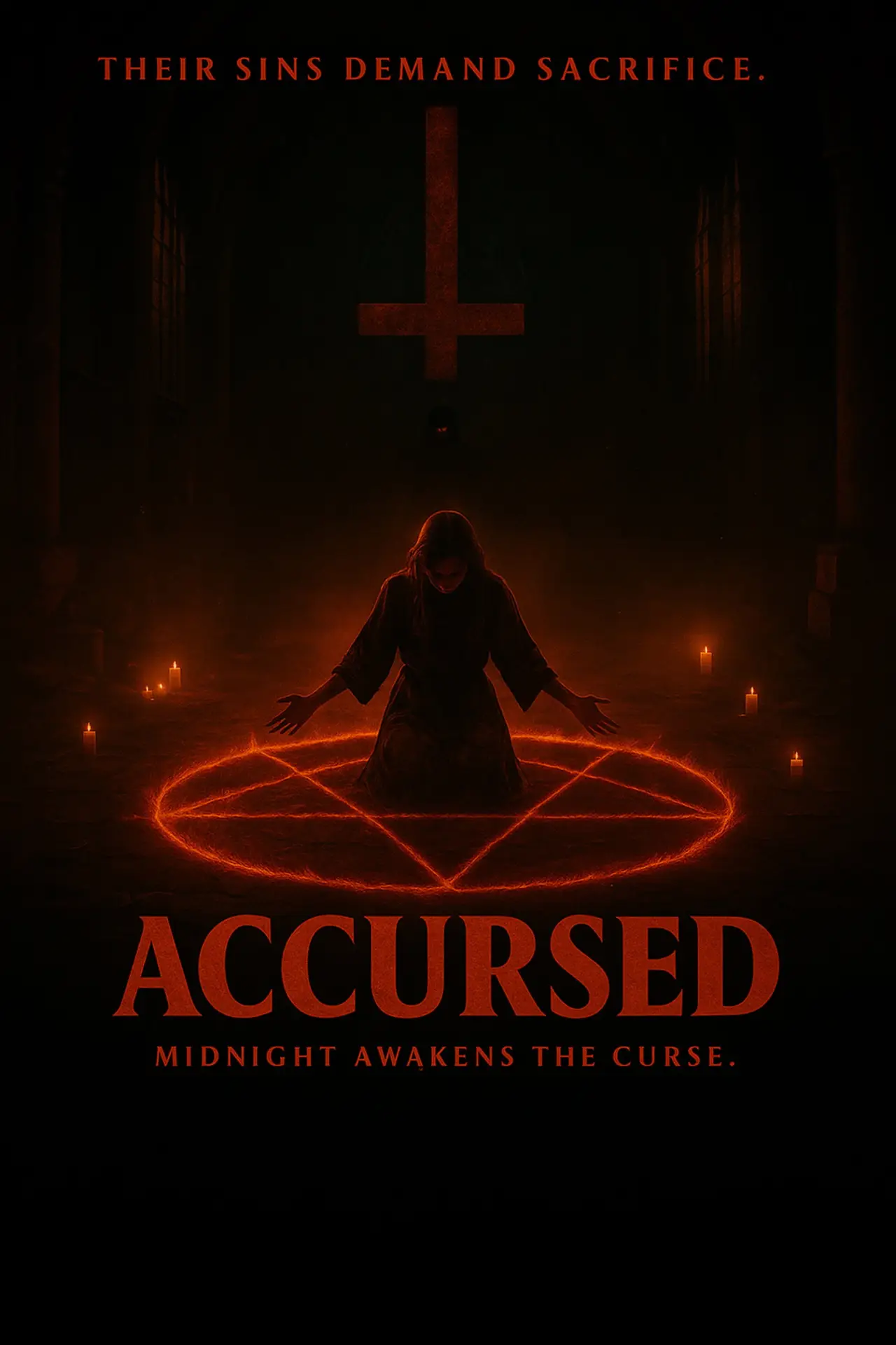 Plakat filmowy "Accursed"