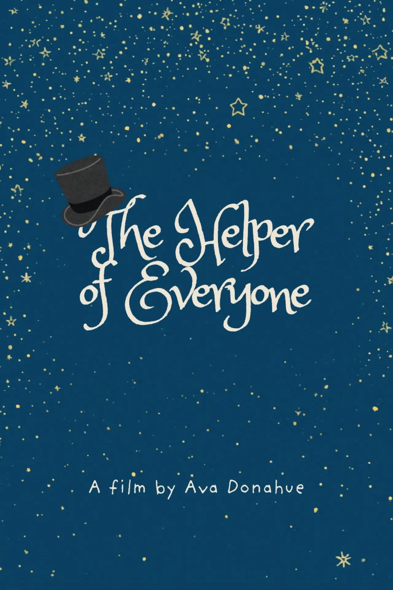 Plakat filmowy "The Helper of Everyone"