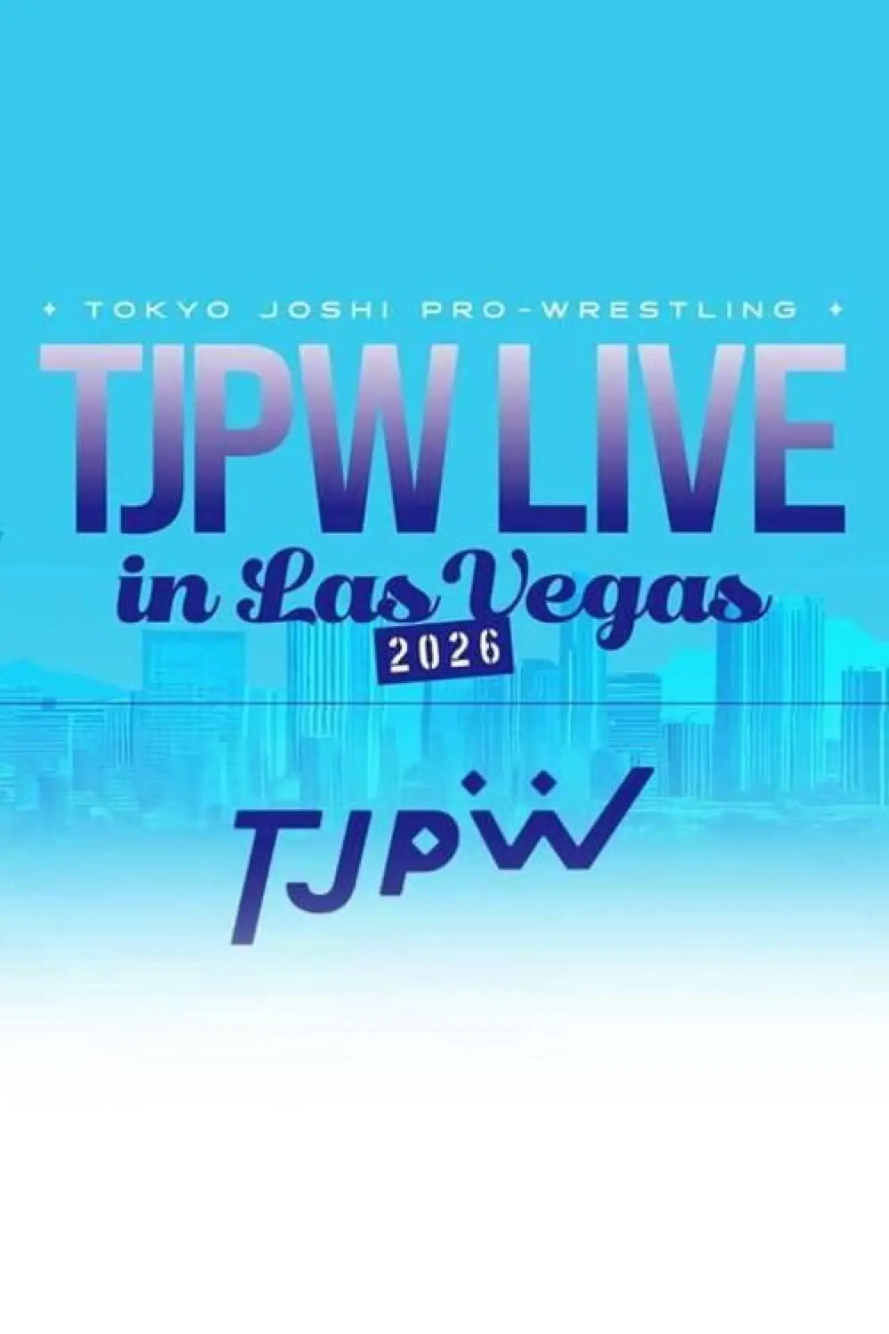 Plakat filmowy "TJPW Live in Las Vegas 2026"