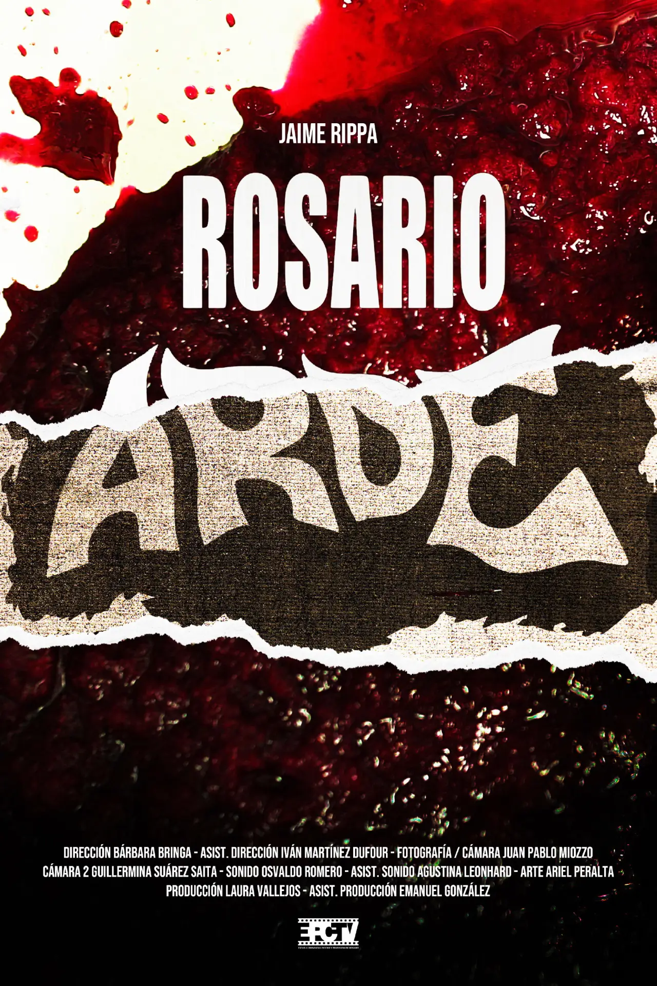 Plakat filmowy "Rosario arde"