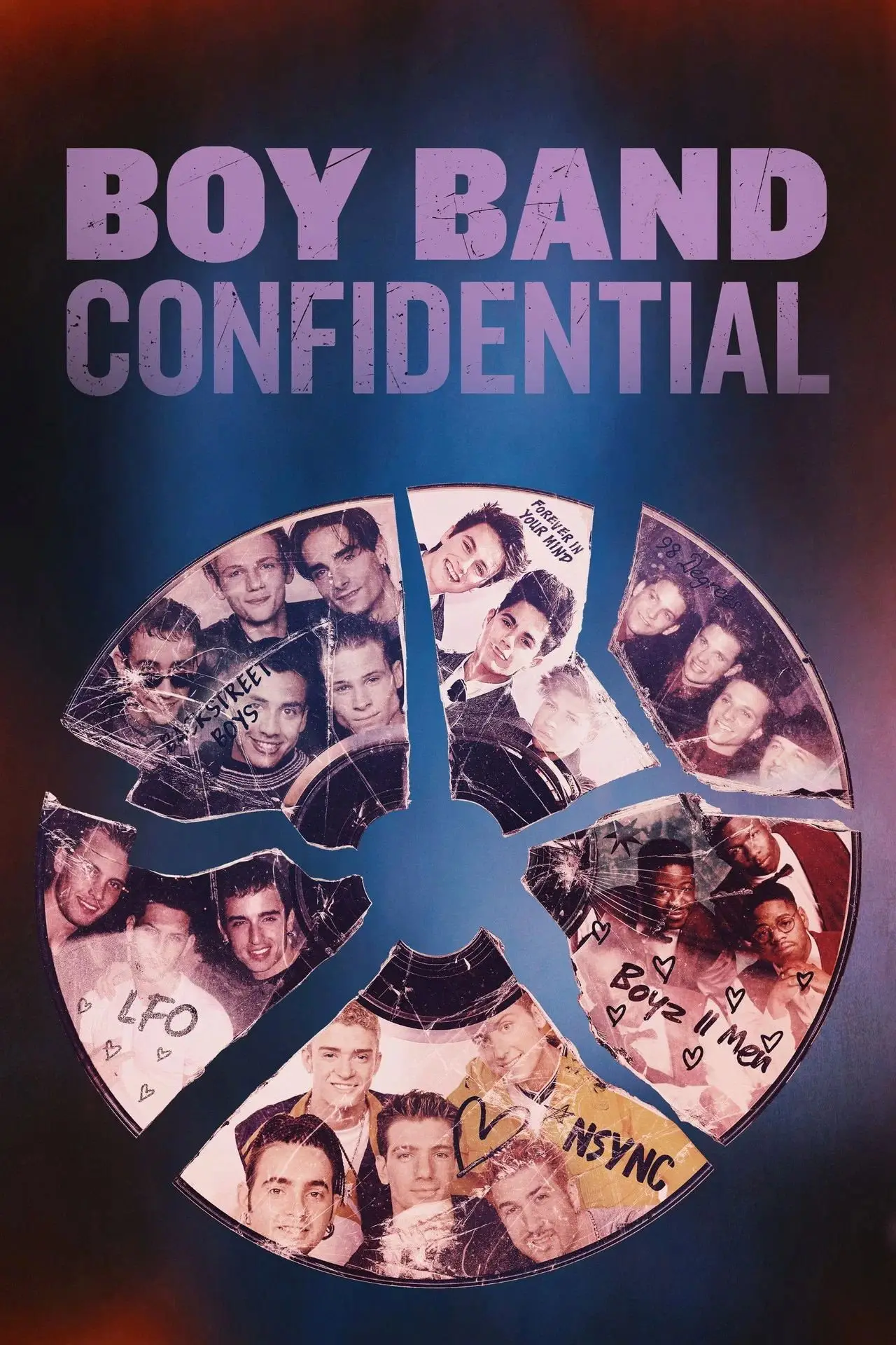 Plakat filmowy "Boy Band Confidential"