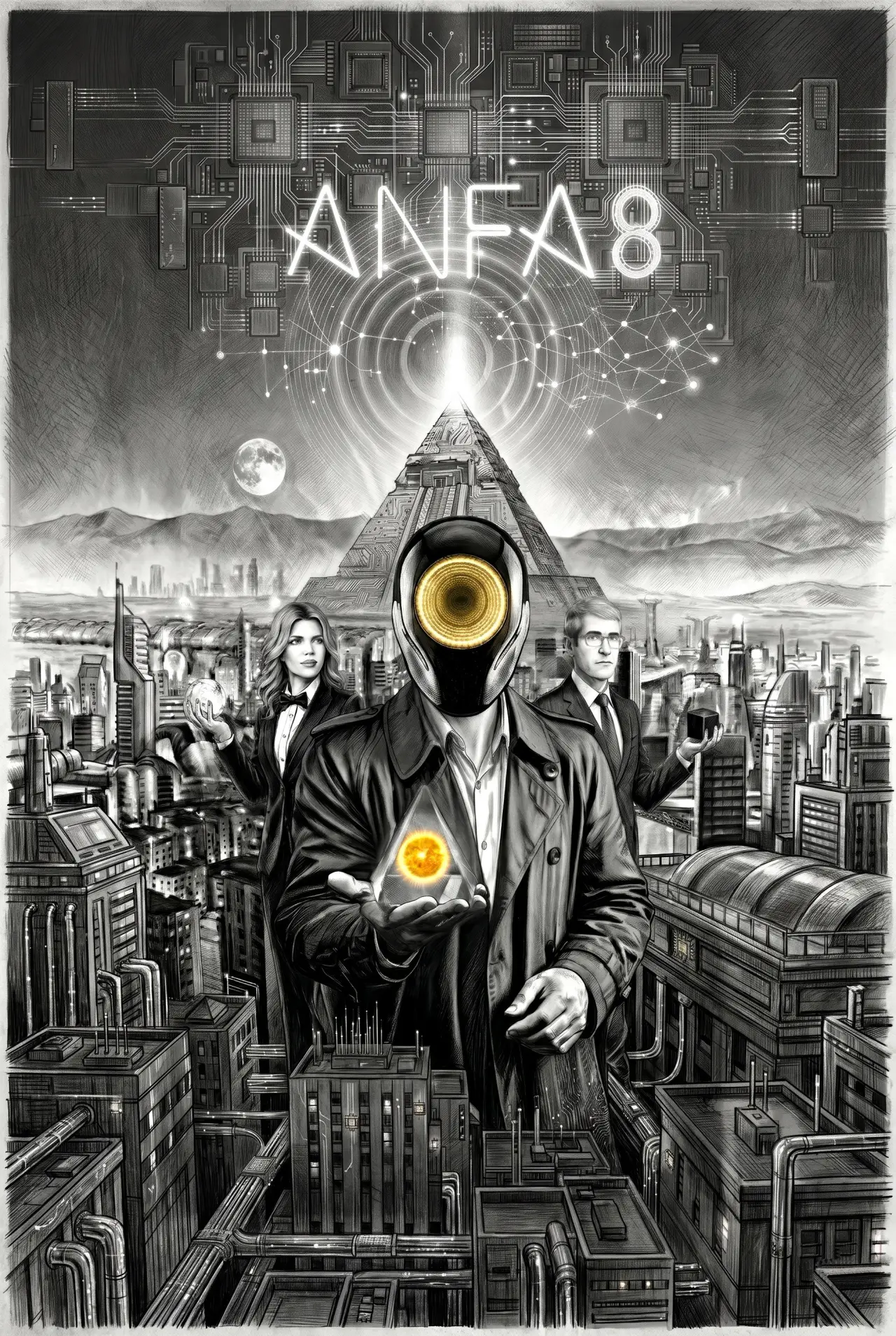 Plakat filmowy "Anfa 8"