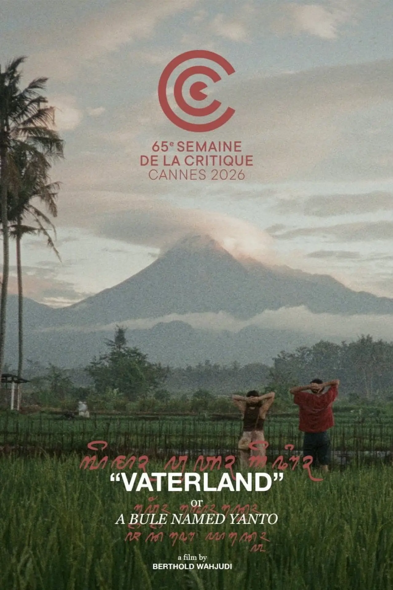 Plakat filmowy "“Vaterland” or A Bule Named Yanto"