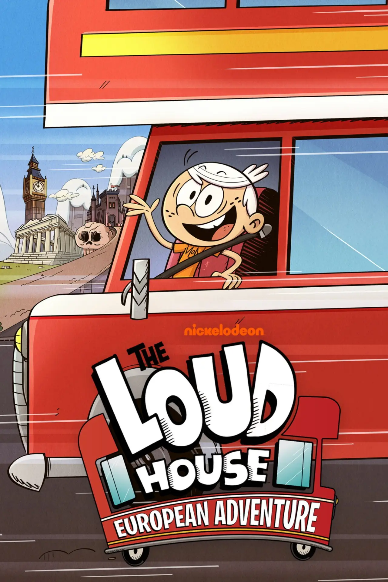 Plakat filmowy "The Loud House: European Adventure"