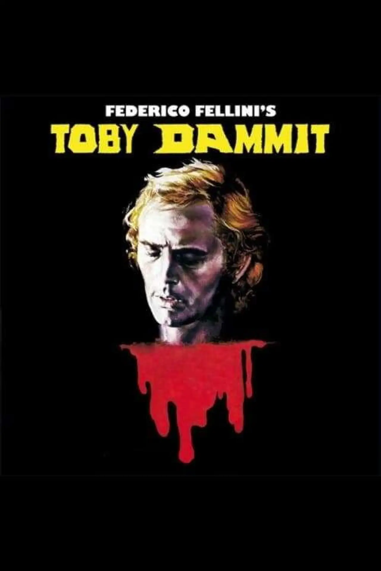 Plakat filmowy "Toby Dammit"