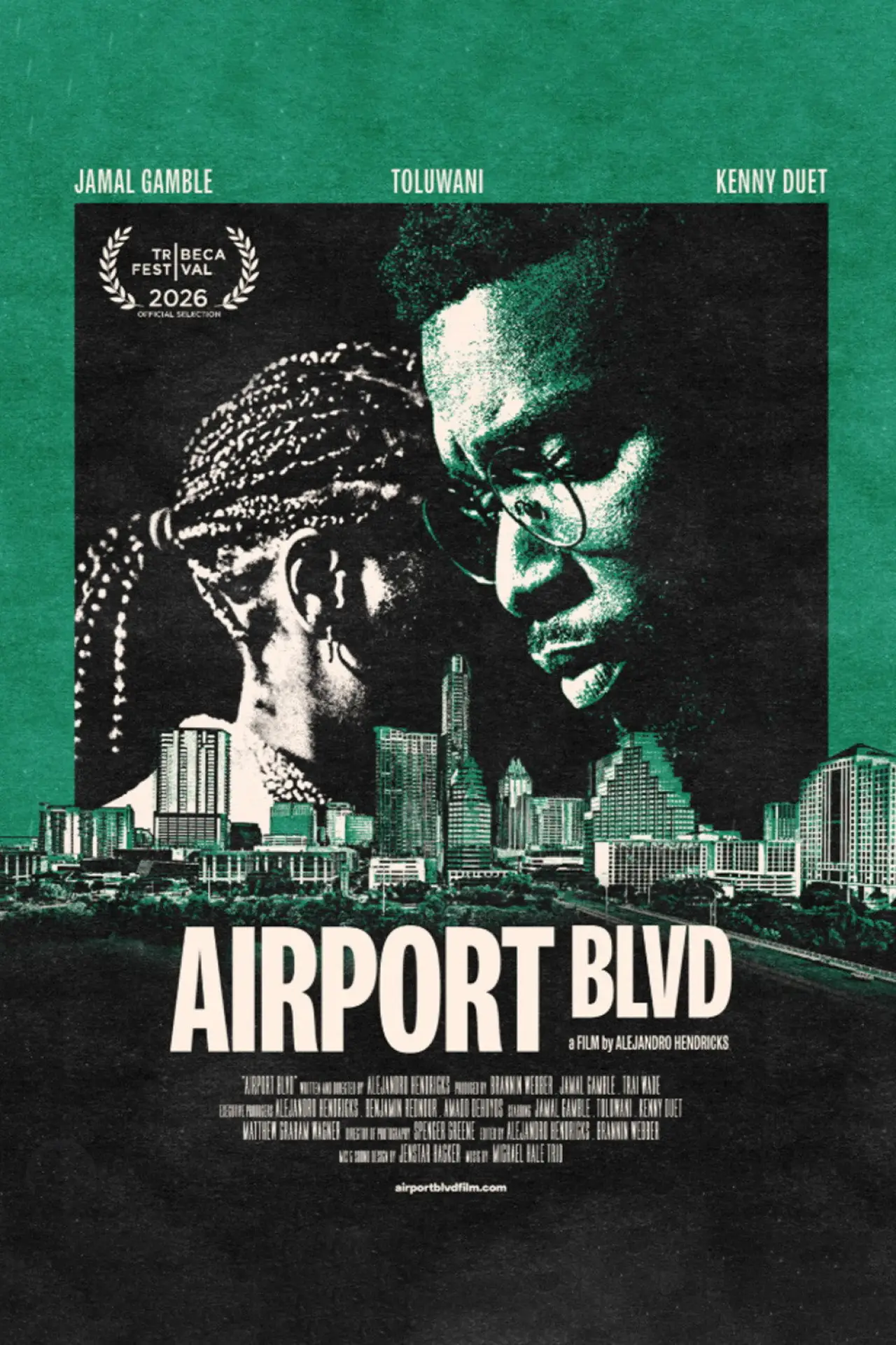 Plakat filmowy "Airport BLVD"