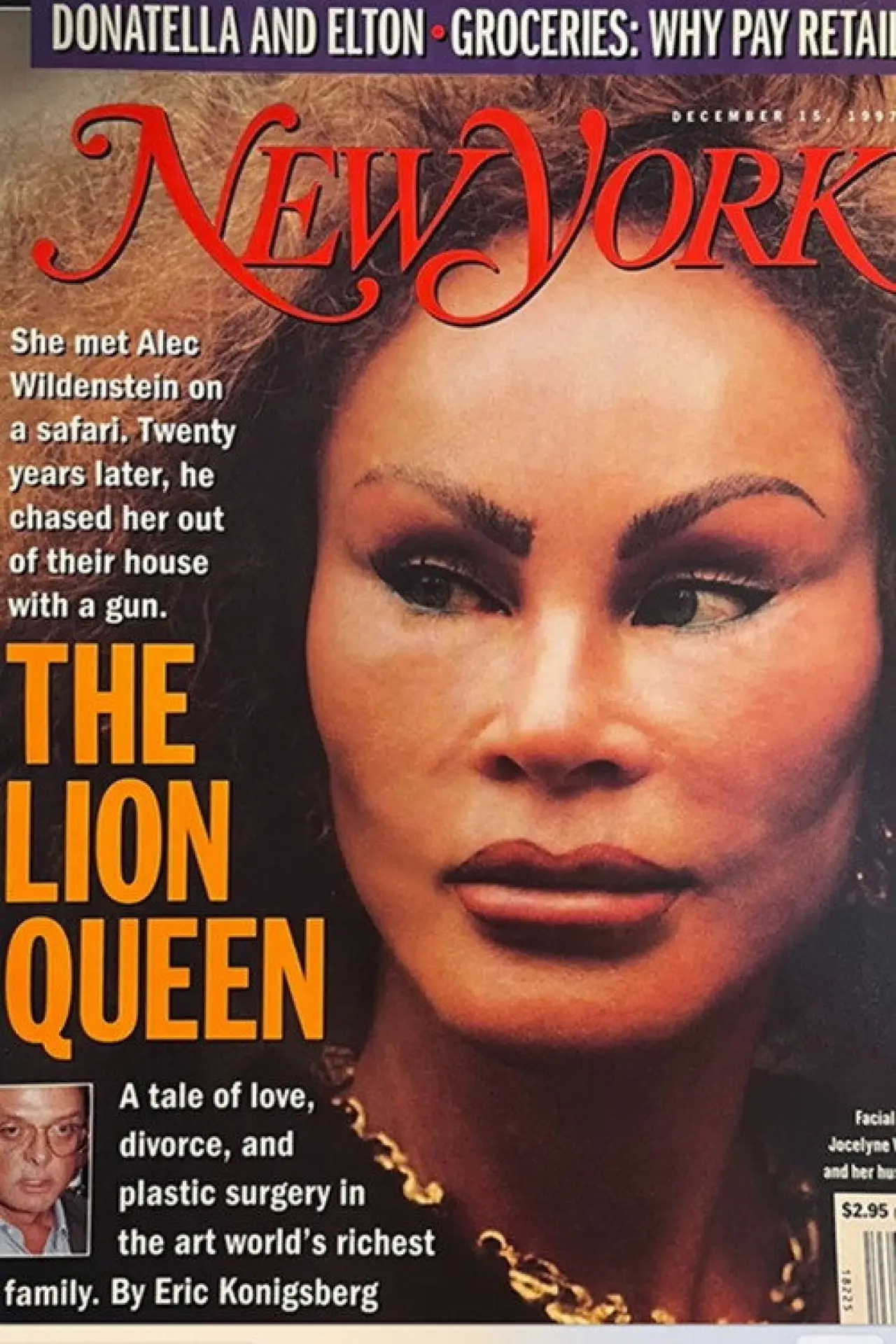 Plakat filmowy "The Lion Queen"