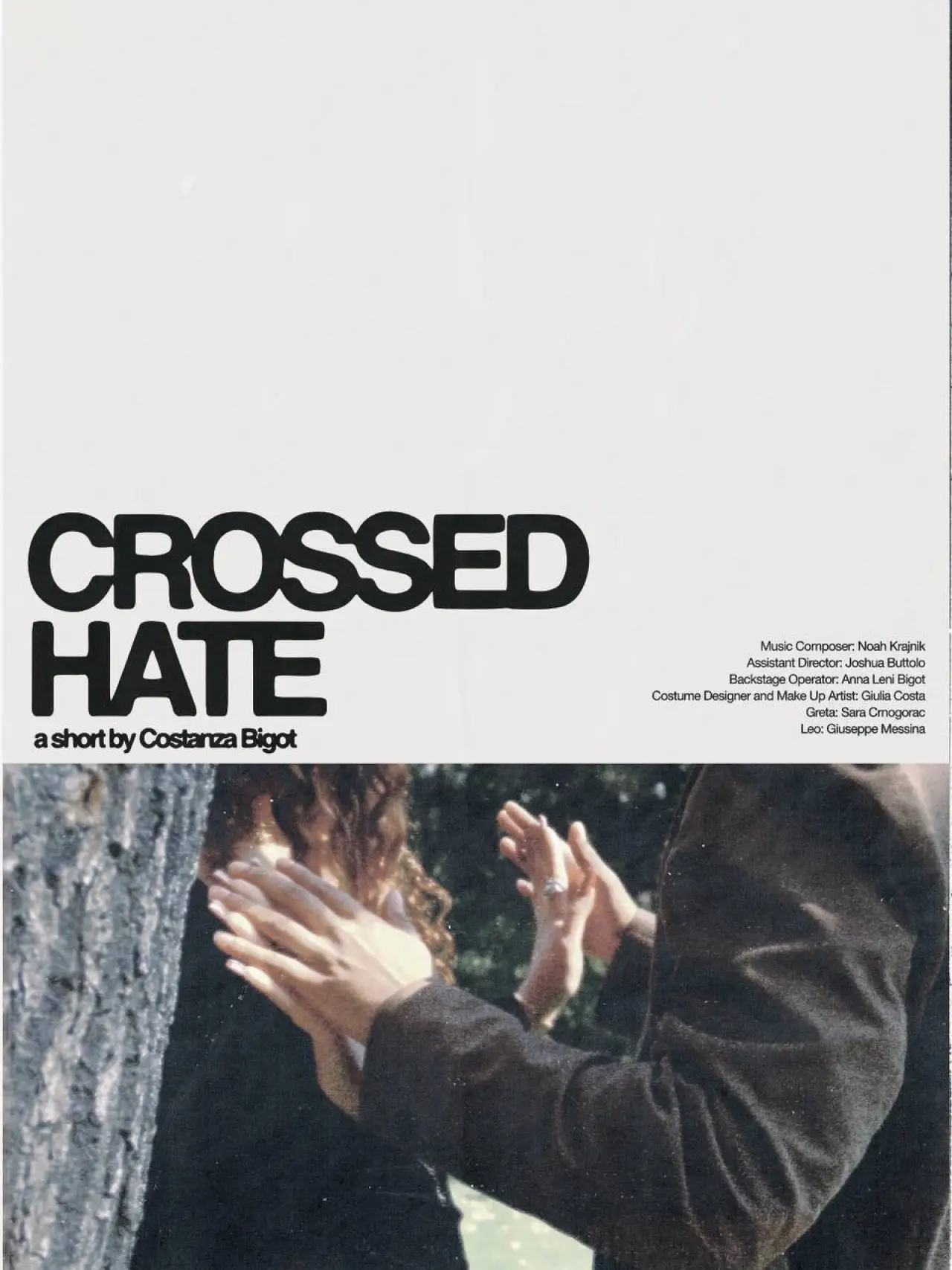 Plakat filmowy "Crossed Hate"