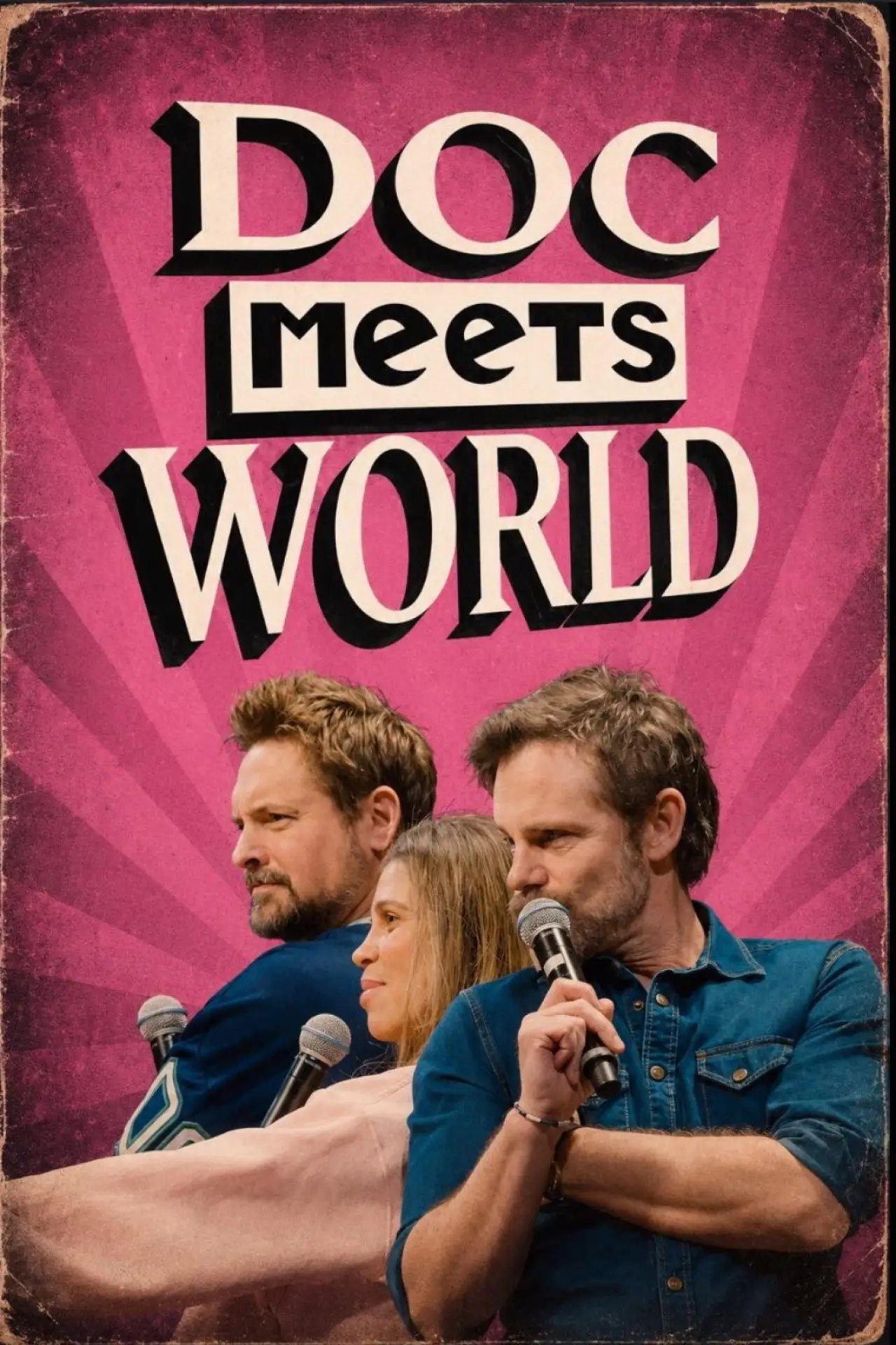 Plakat filmowy "Doc Meets World"