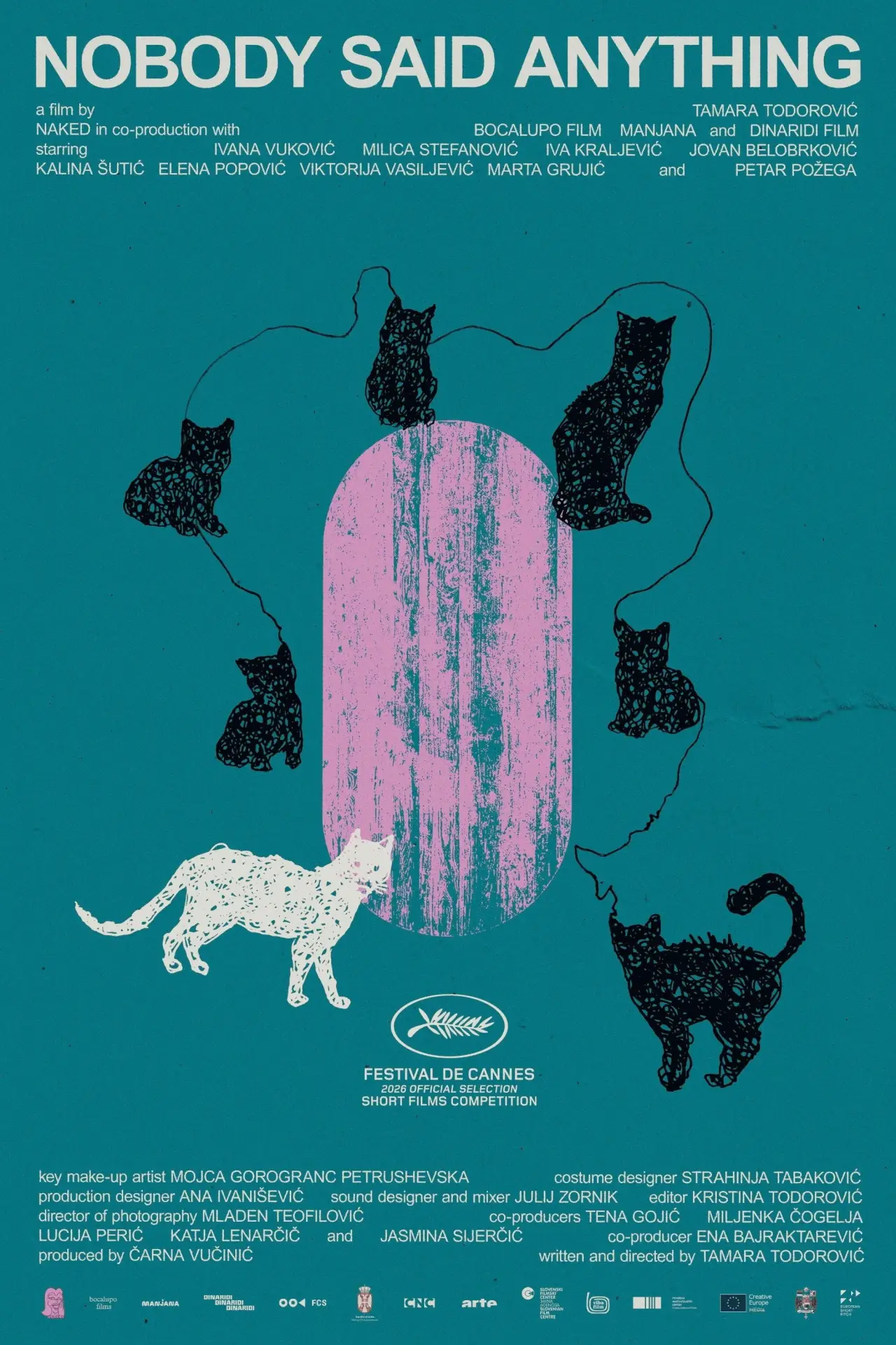 Plakat filmowy "Niko ništa nije rekao"