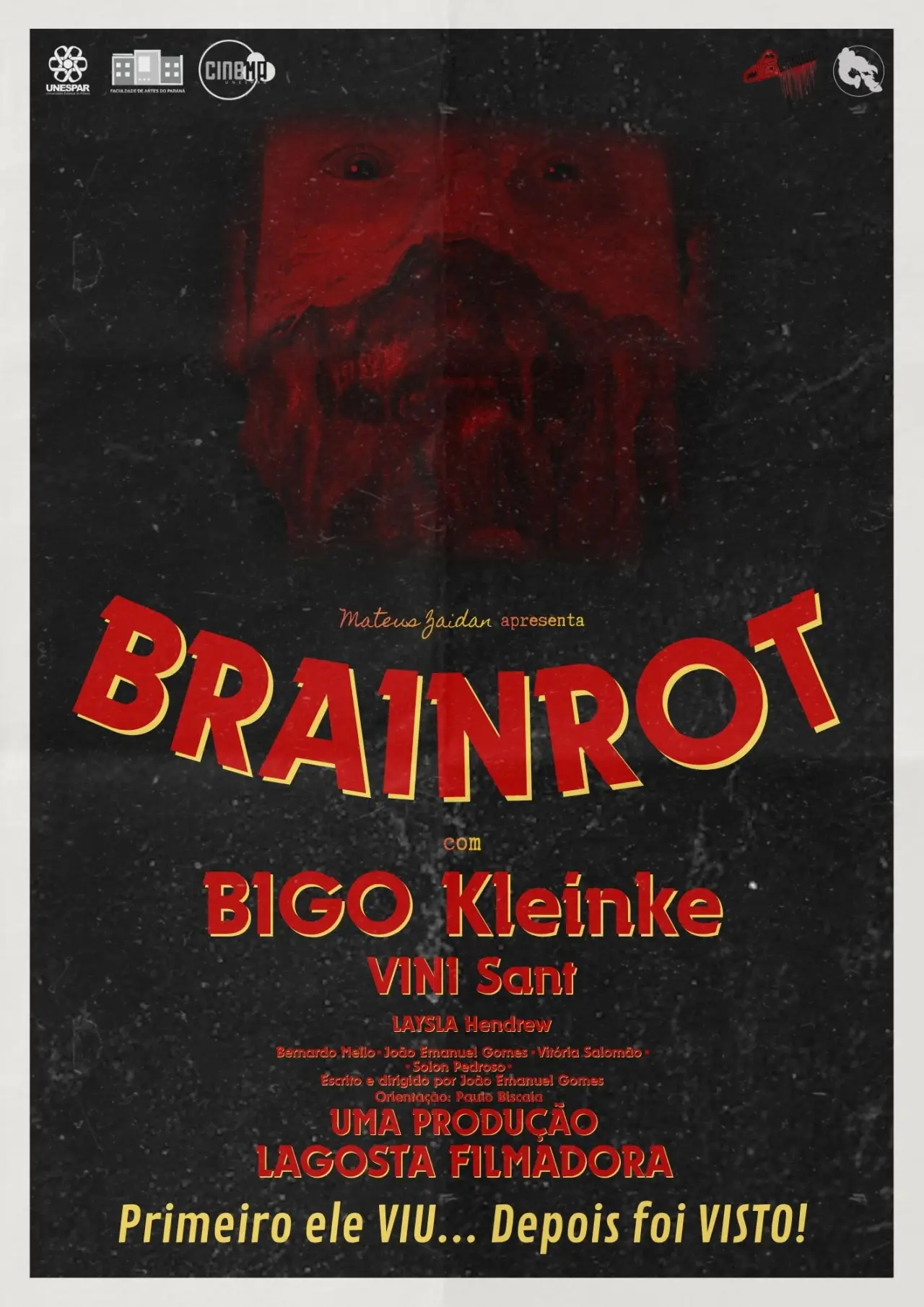 Plakat filmowy "BRAINROT"