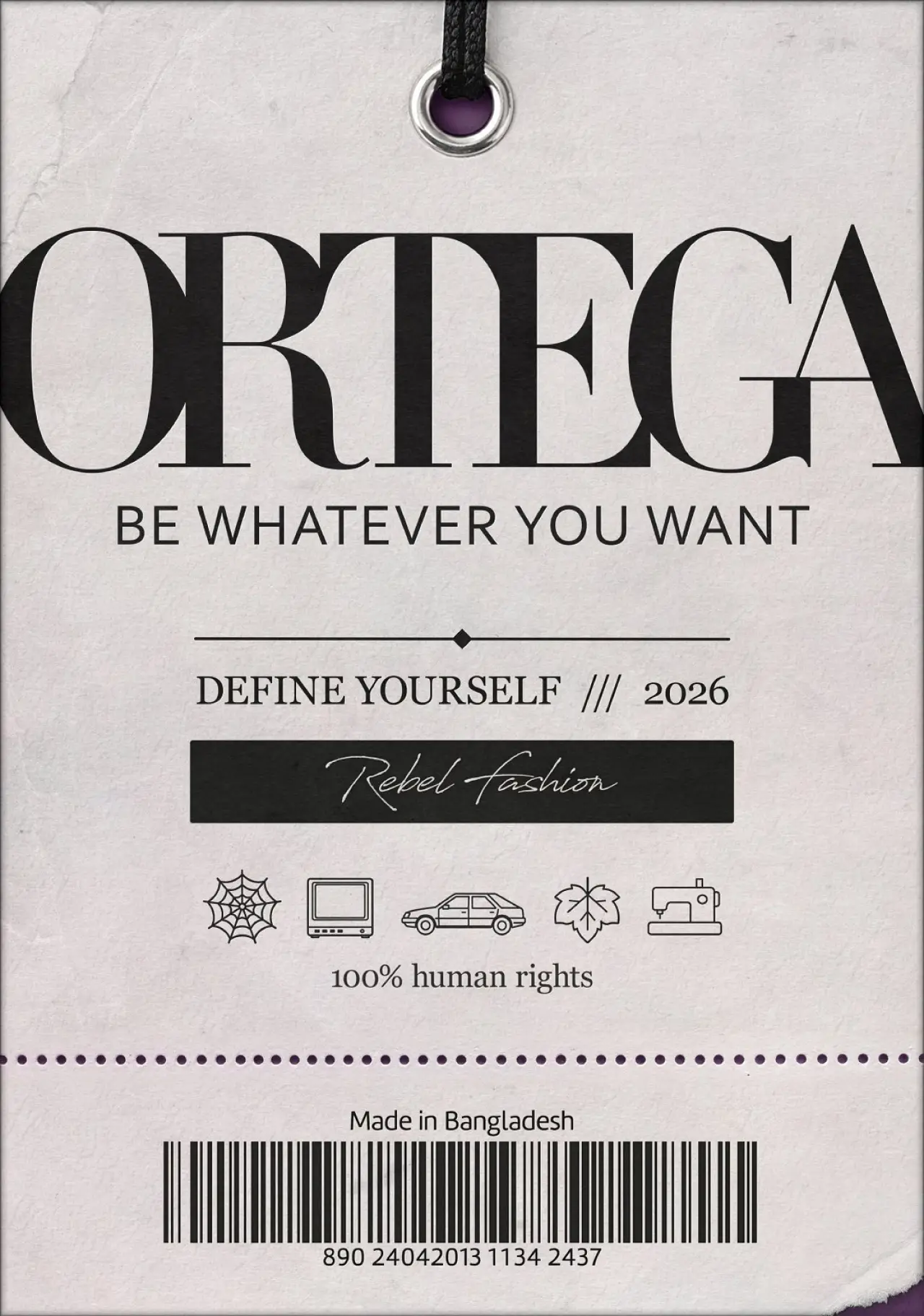 Plakat filmowy "Ortega"