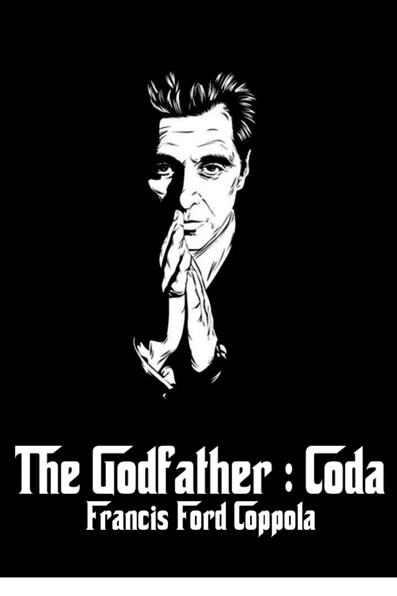 Plakat filmowy "The Godfather, Coda: The Death of Michael Corleone"