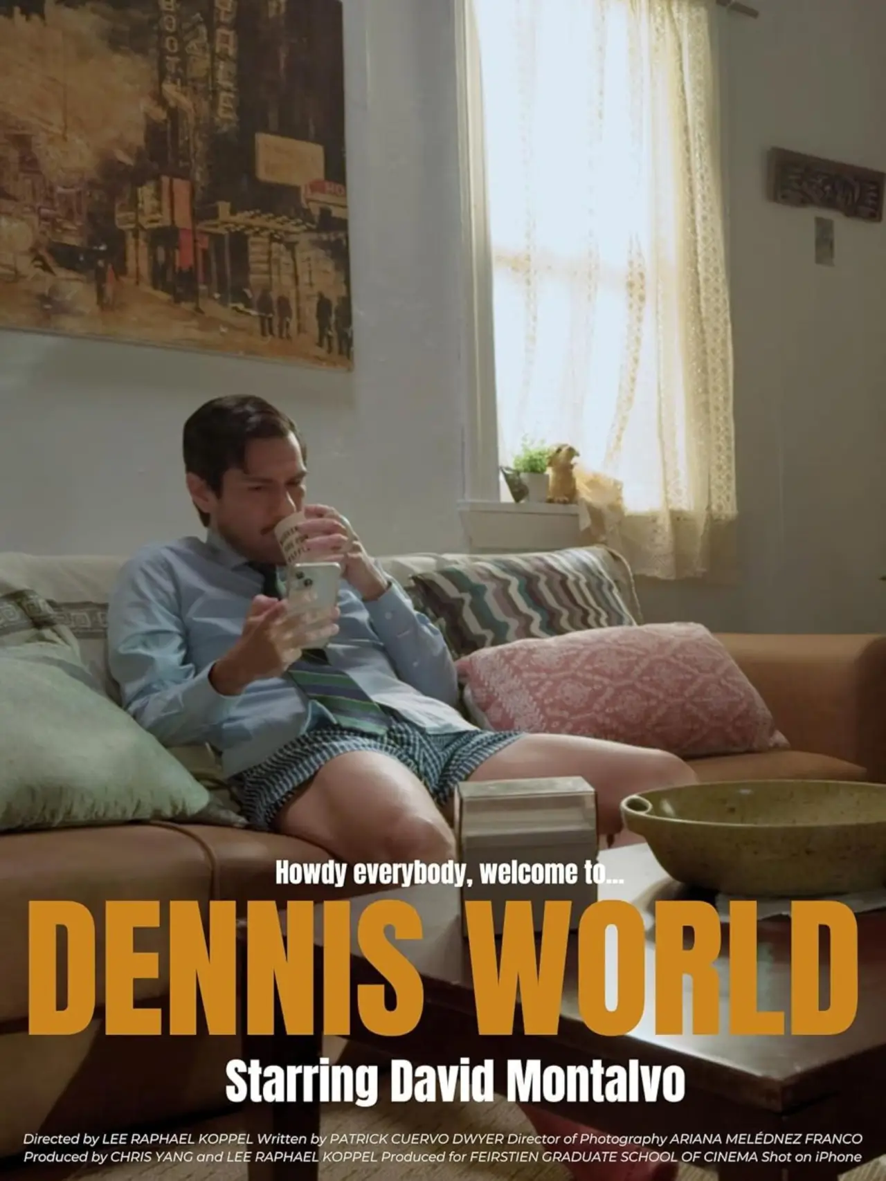 Plakat filmowy "Dennis World"