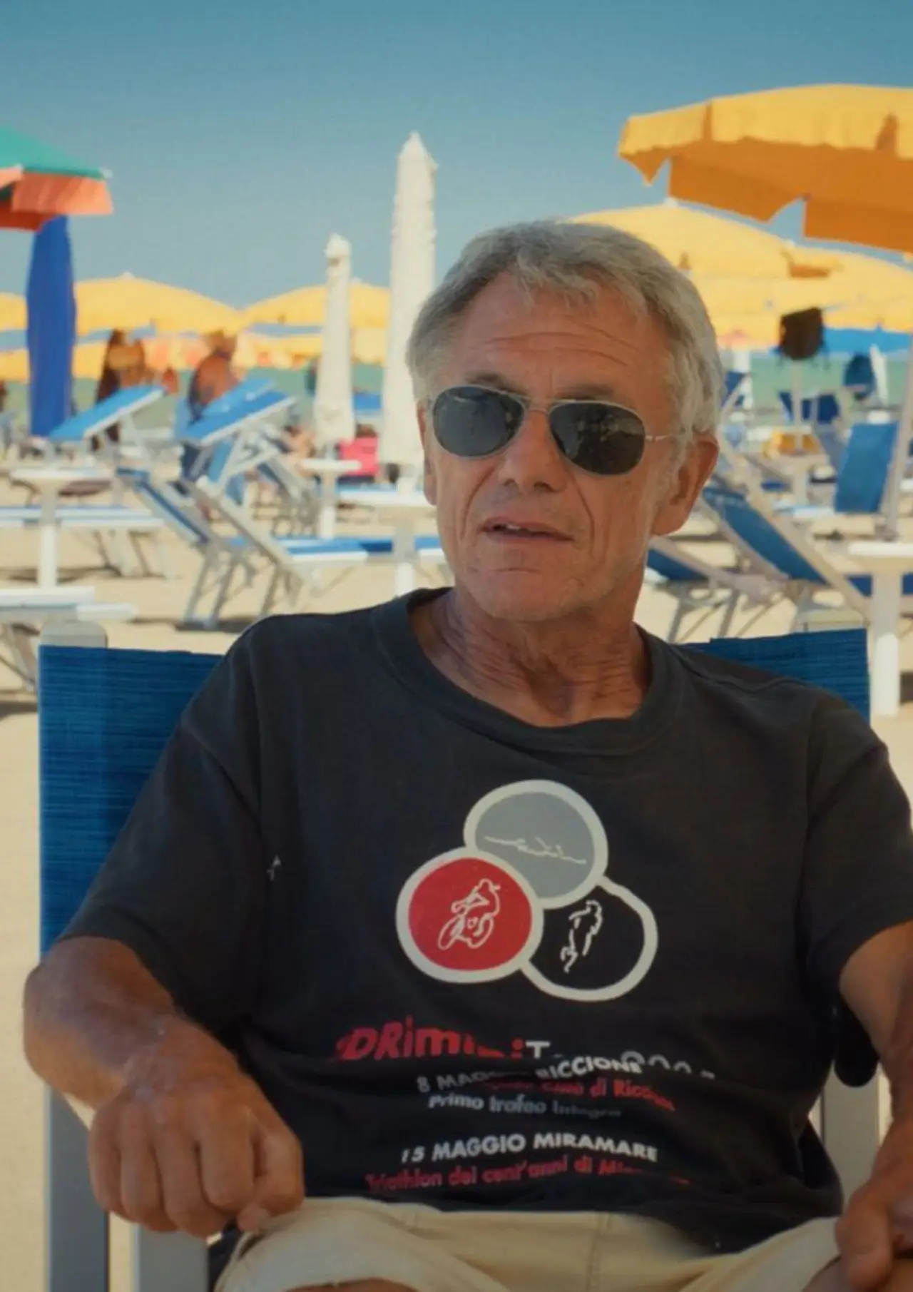 Plakat filmowy "Fronte Mare - Cent’anni di riviera romagnola"