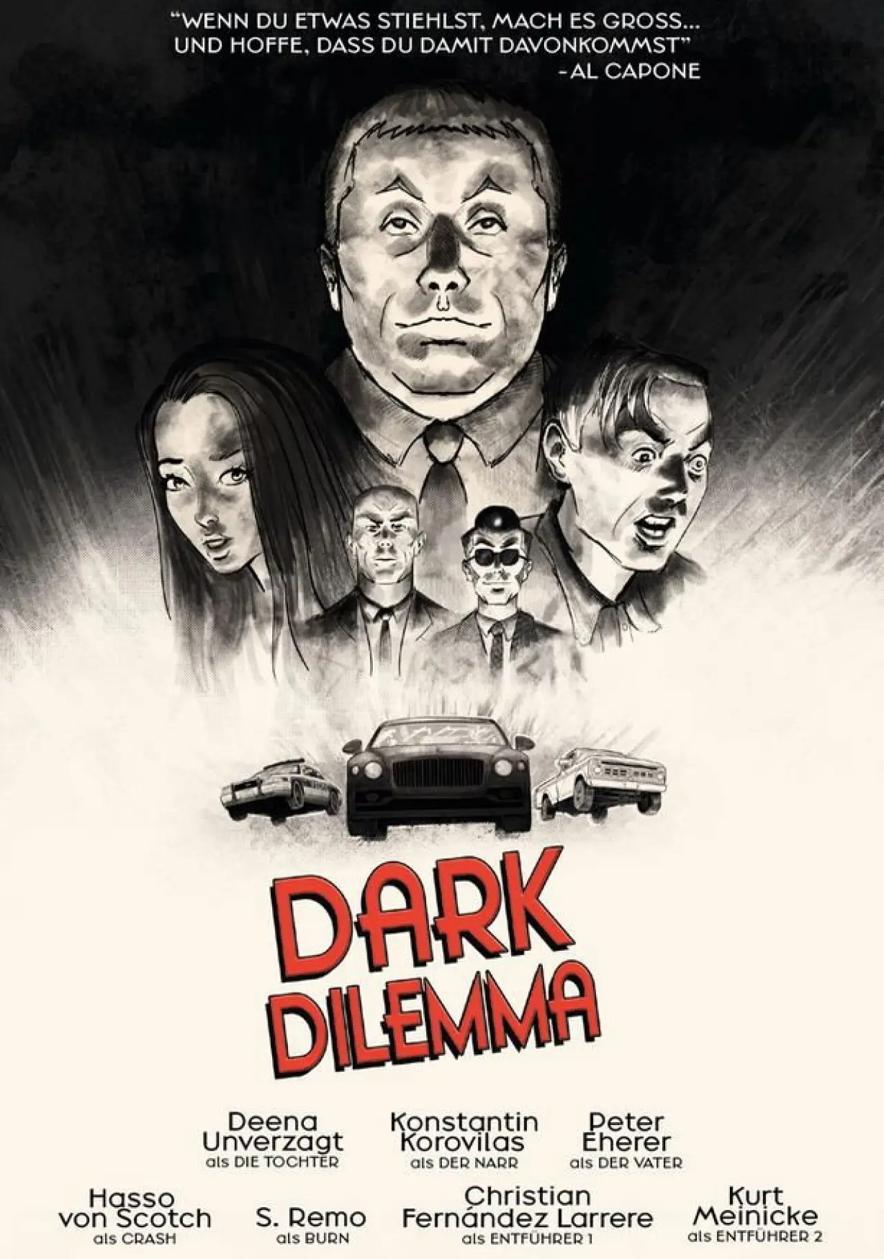 Plakat filmowy "Dark Dilemma"