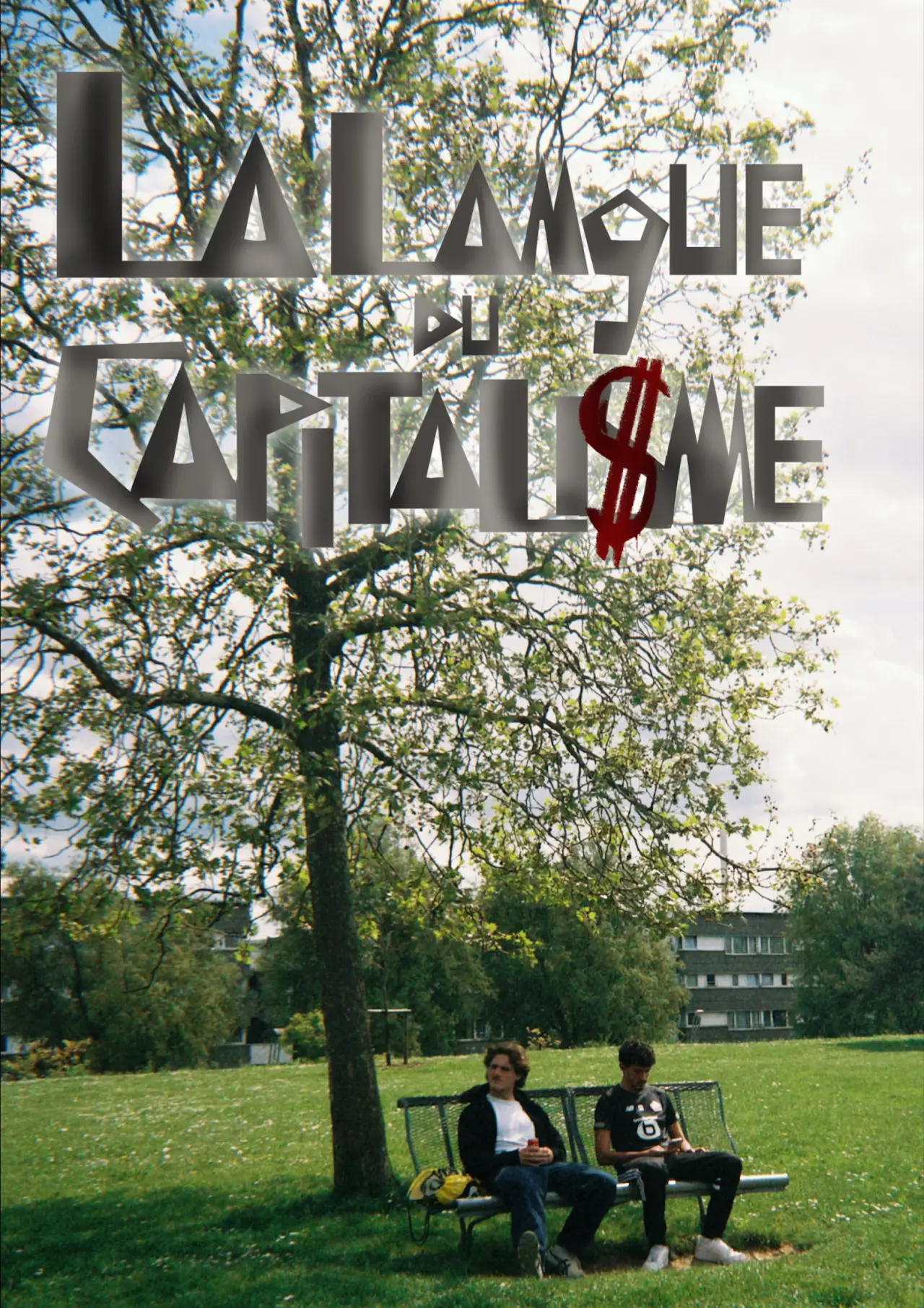 Plakat filmowy "la langue du capitalisme"