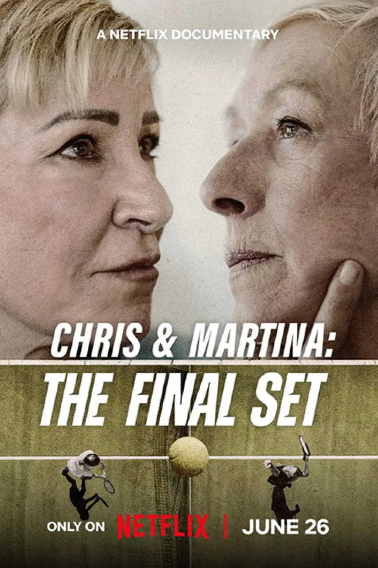 Plakat filmowy "Chris & Martina: The Final Set"