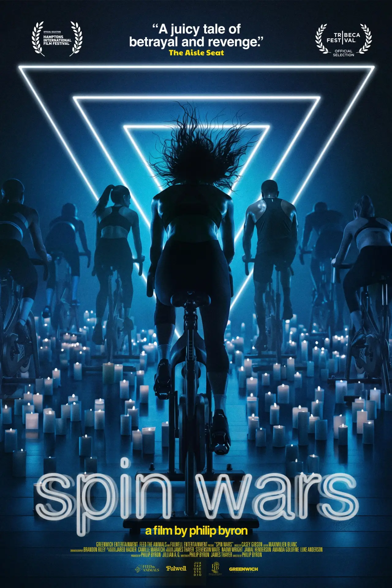 Plakat filmowy "Spin Wars"