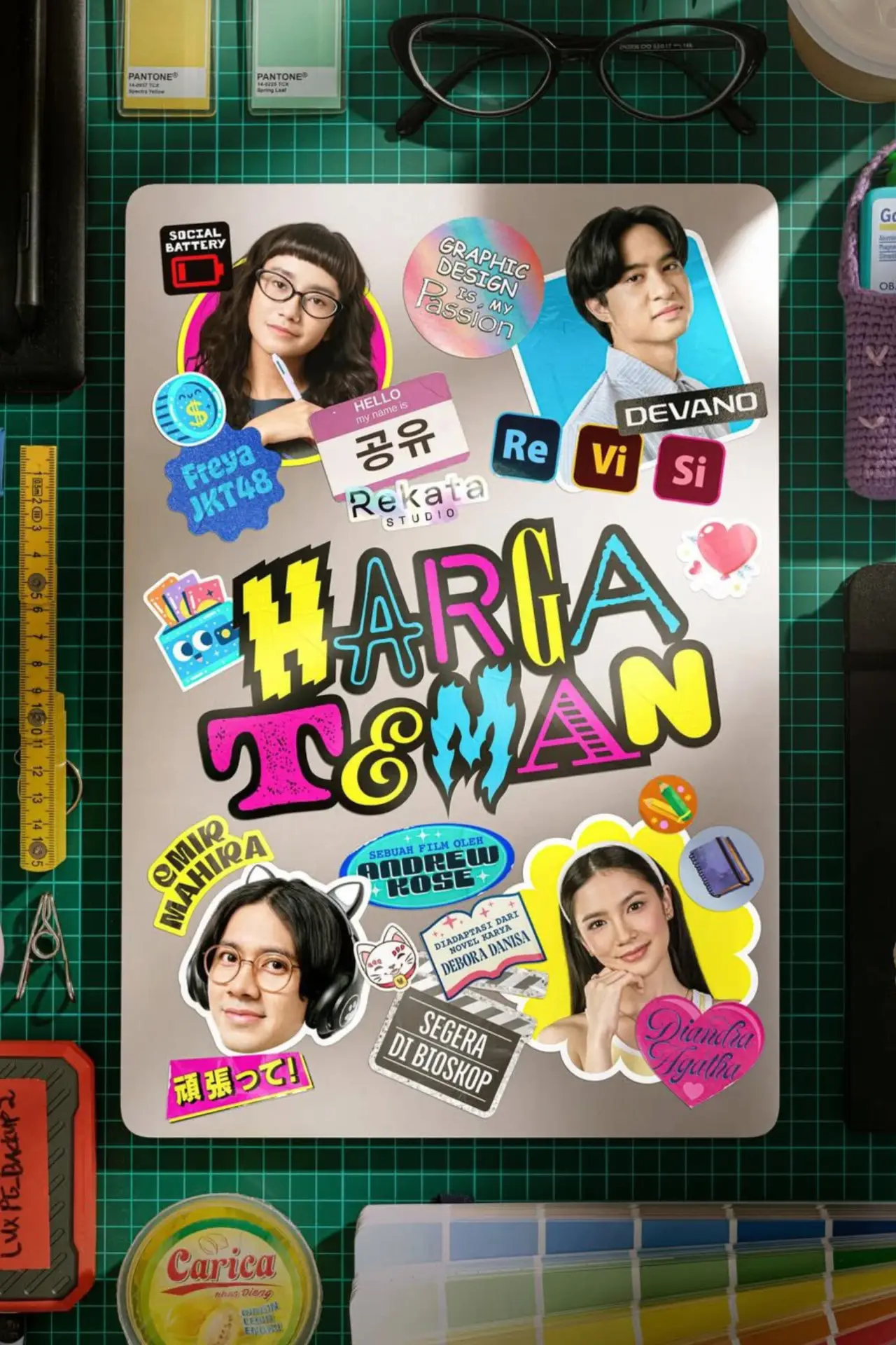 Plakat filmowy "Harga Teman"
