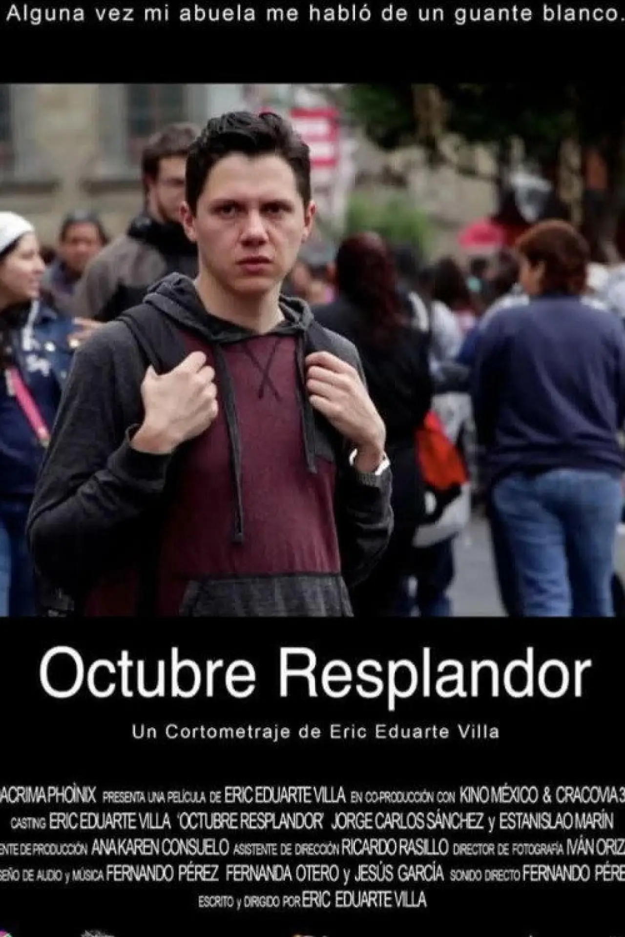 Plakat filmowy "Octubre resplandor"
