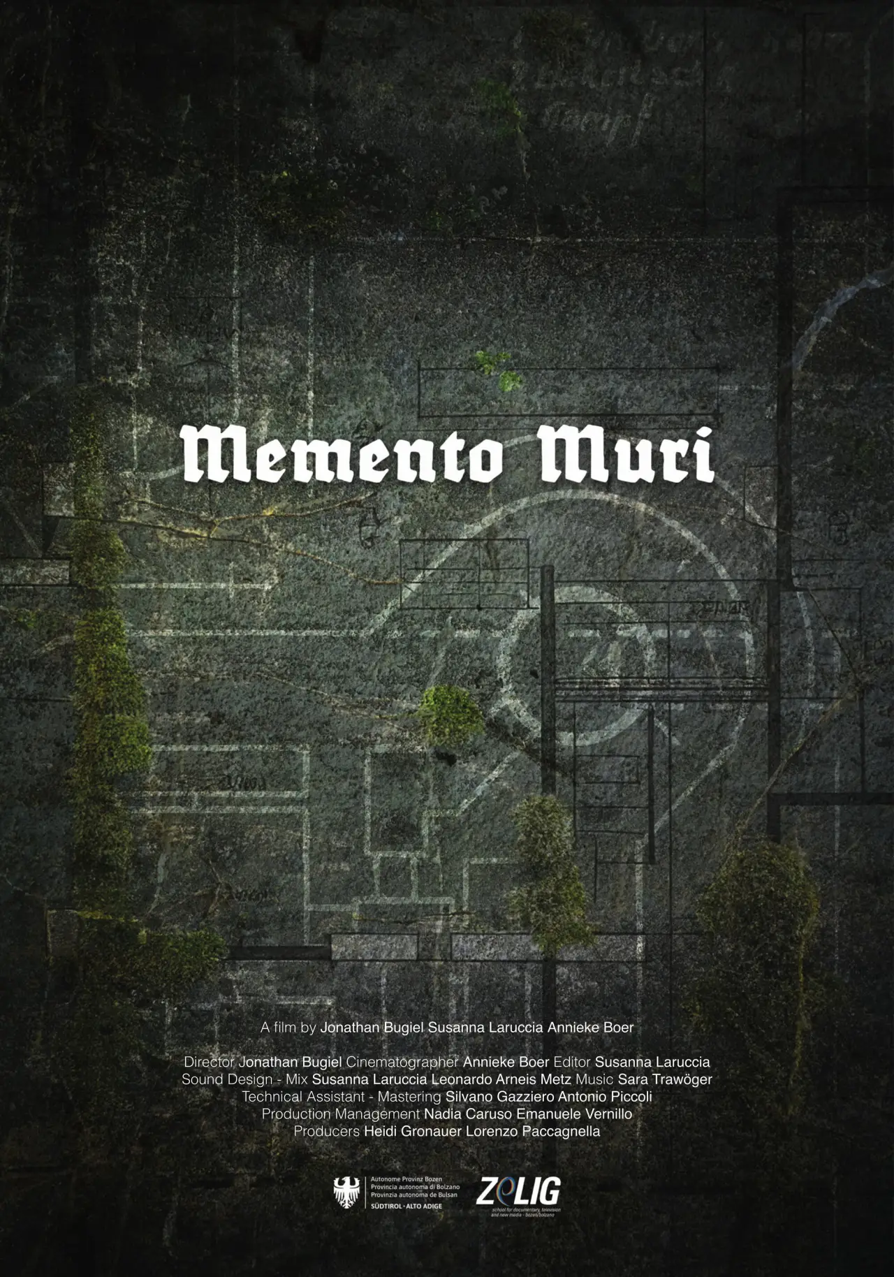 Plakat filmowy "Memento Muri"