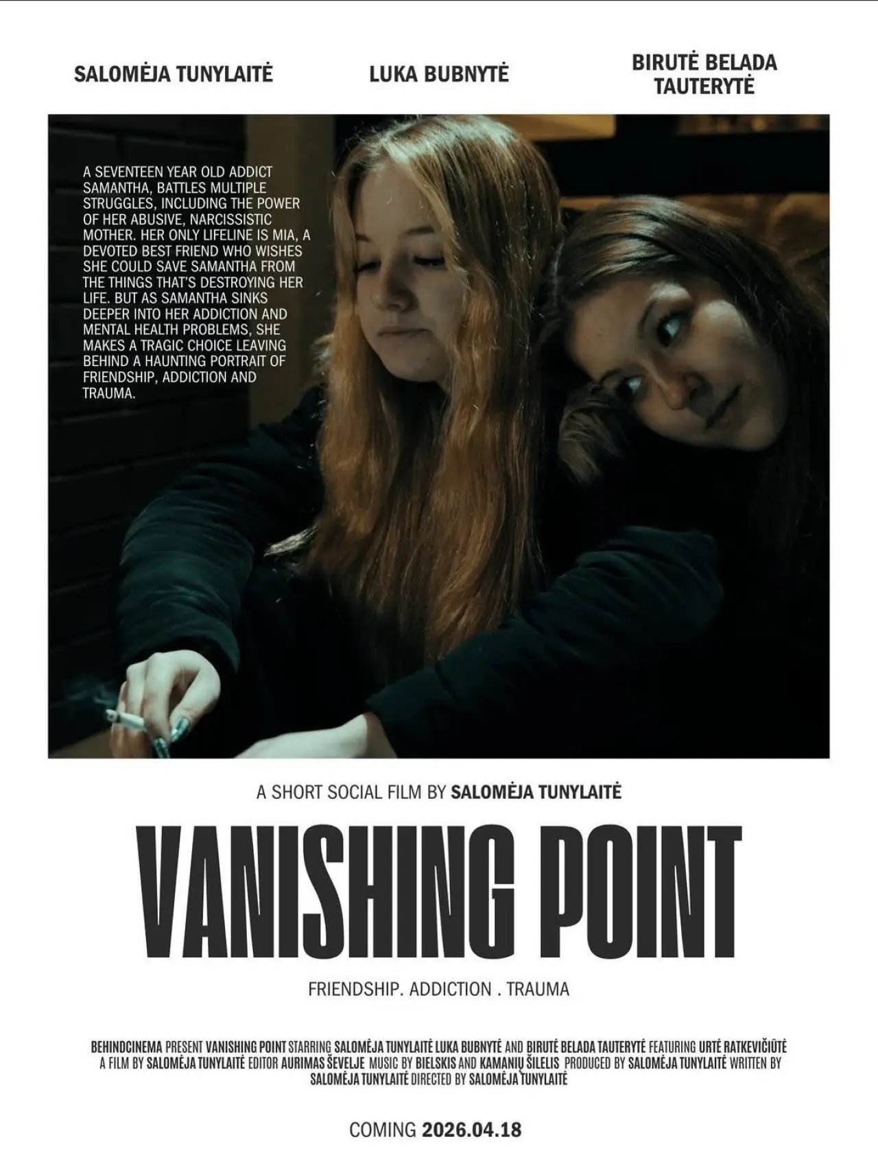 Plakat filmowy "Vanishing Point"
