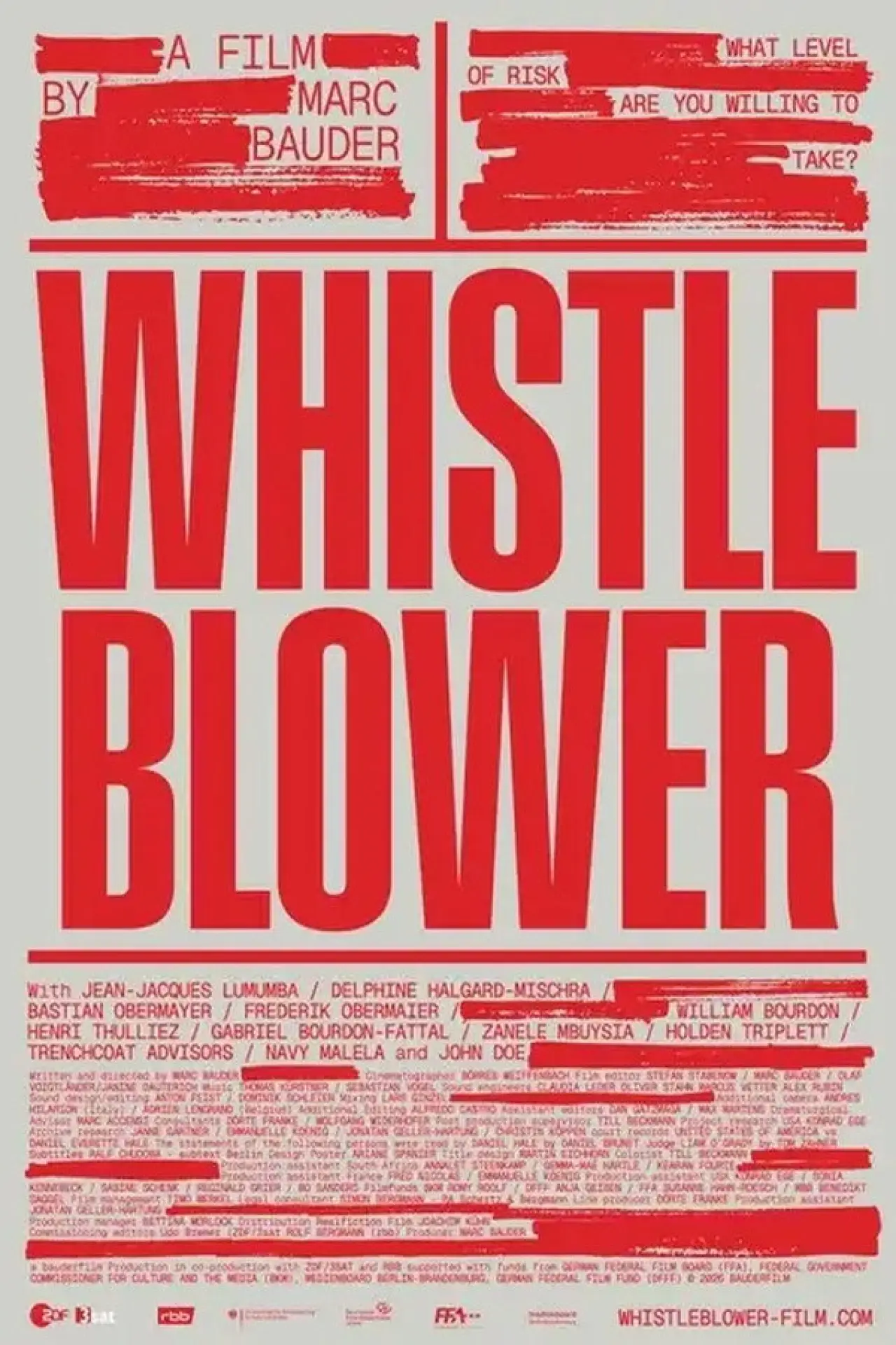Plakat filmowy "Whistleblower"