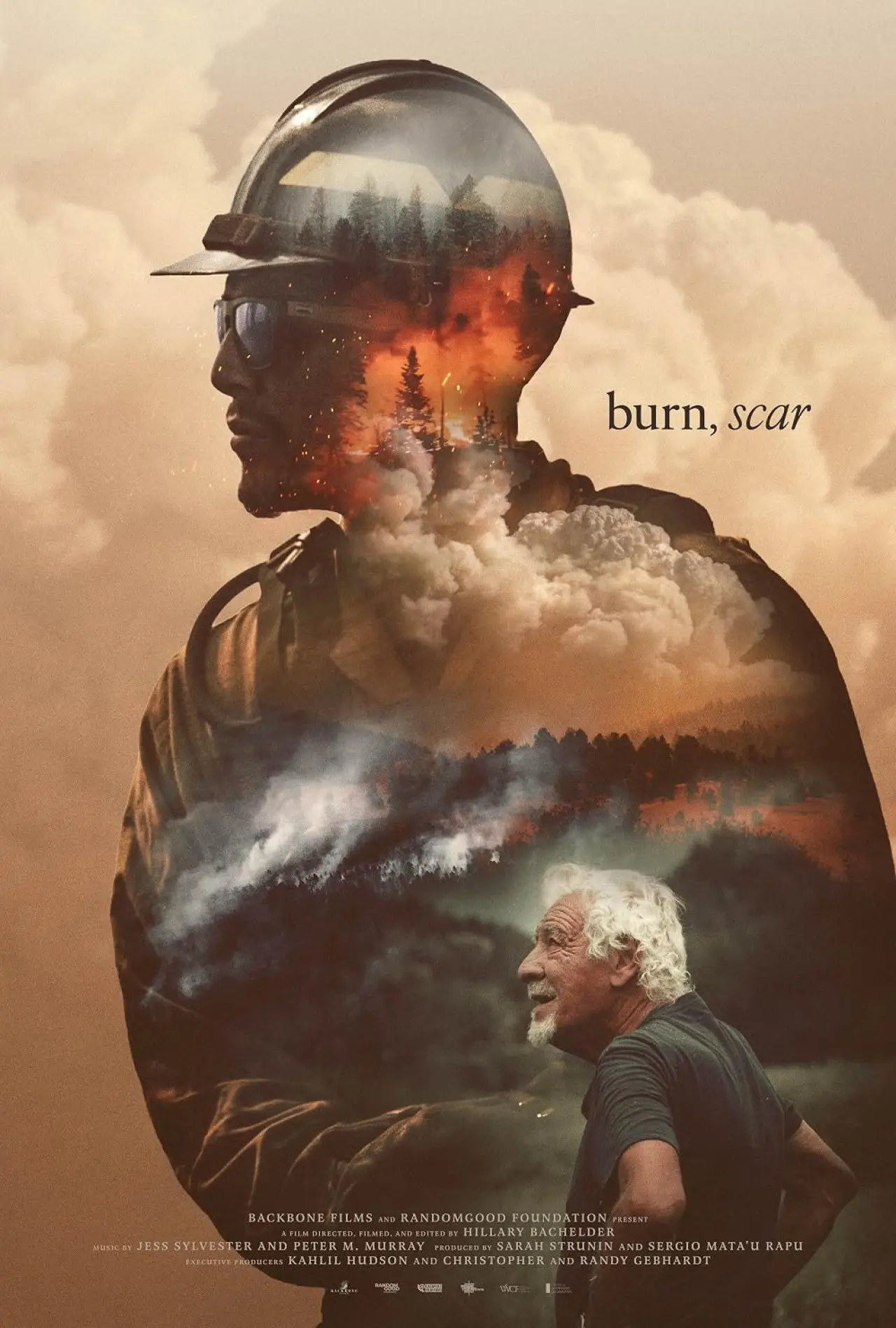 Plakat filmowy "burn, scar"