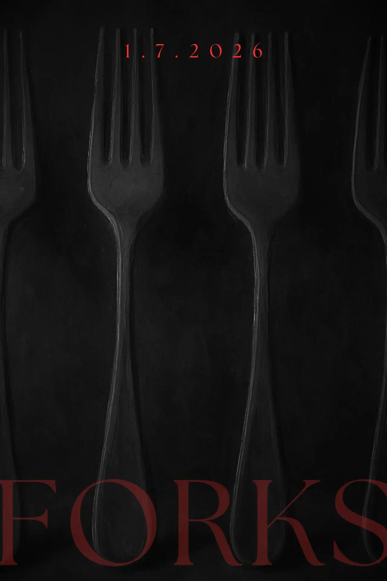 Plakat filmowy "Forks"
