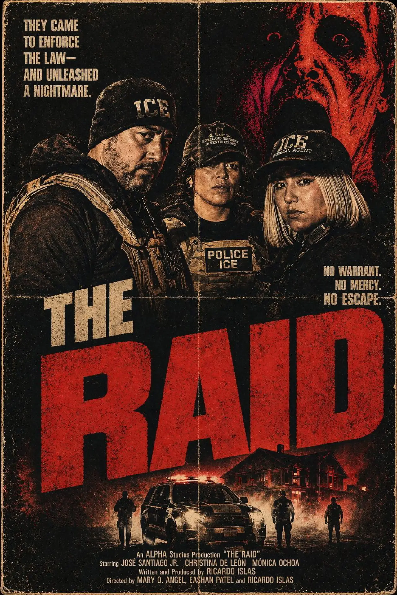 Plakat filmowy "The Raid"