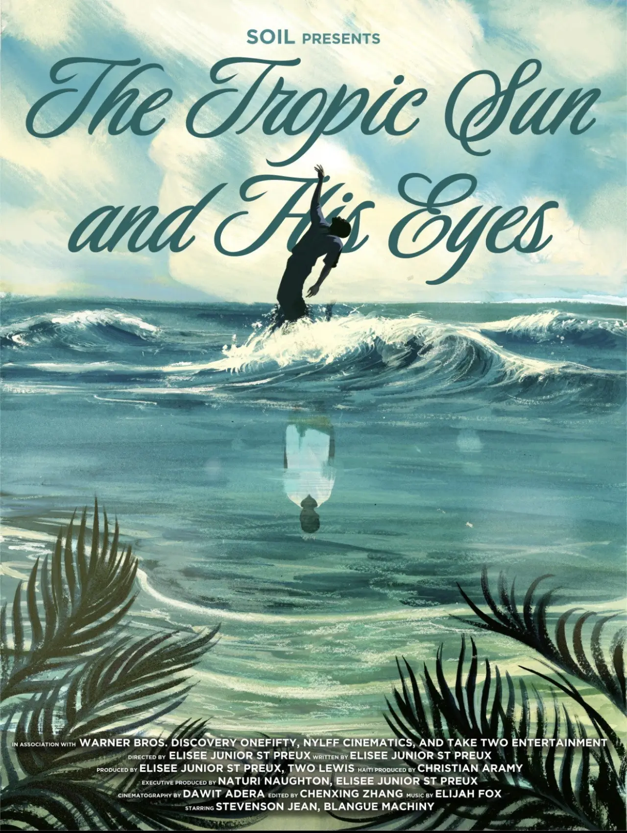 Plakat filmowy "The Tropic Sun and His Eyes"